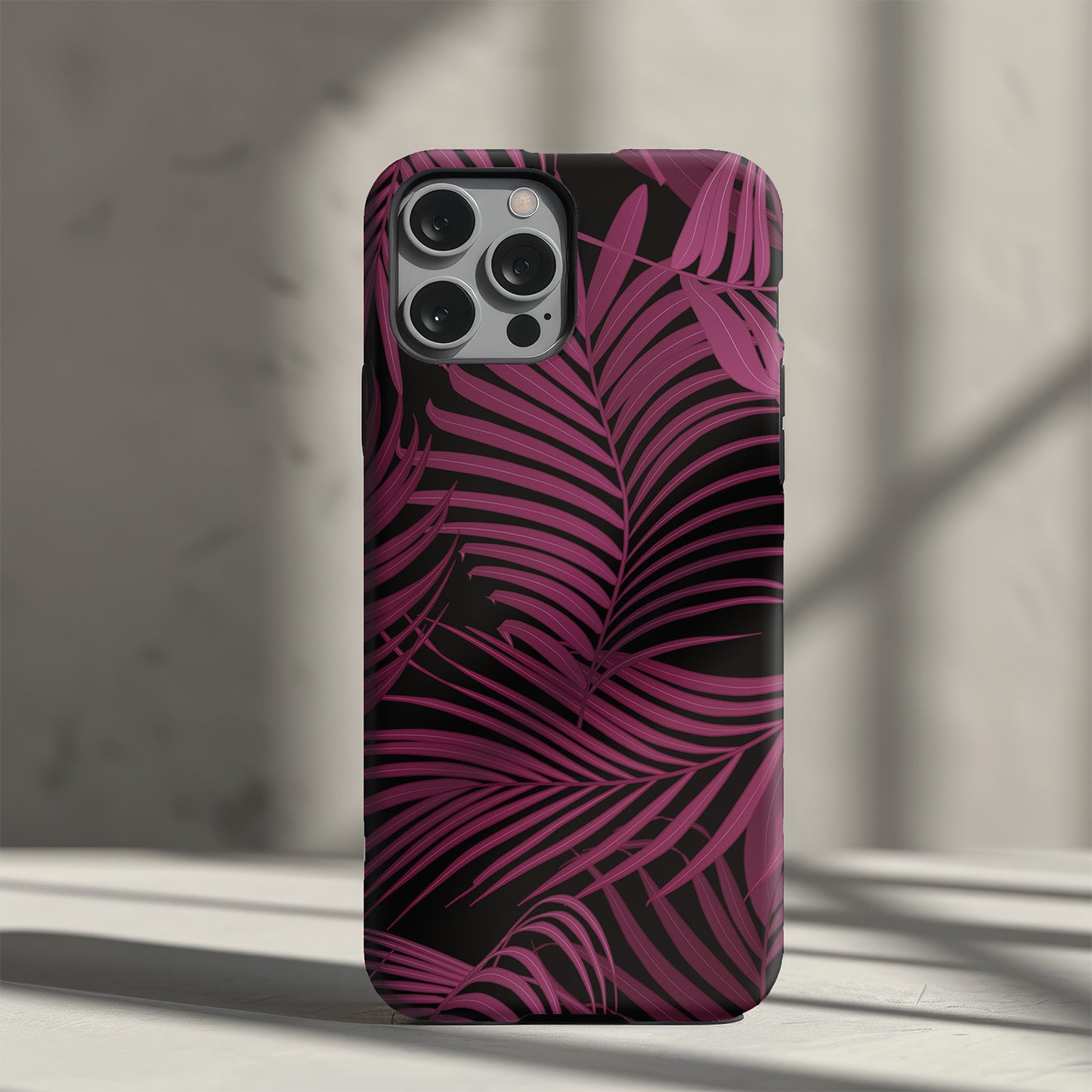 Pink Palm Slim Phone Case