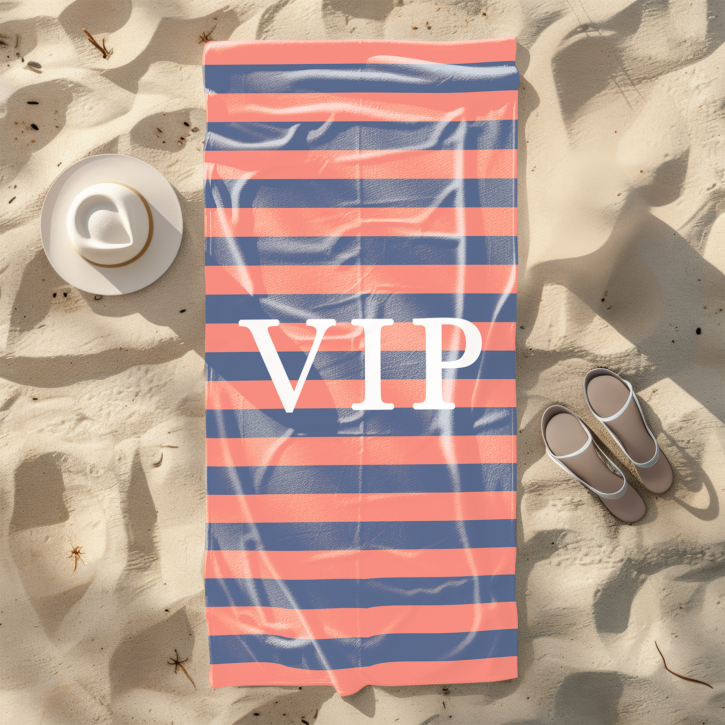 VIP Printed Beach Towel