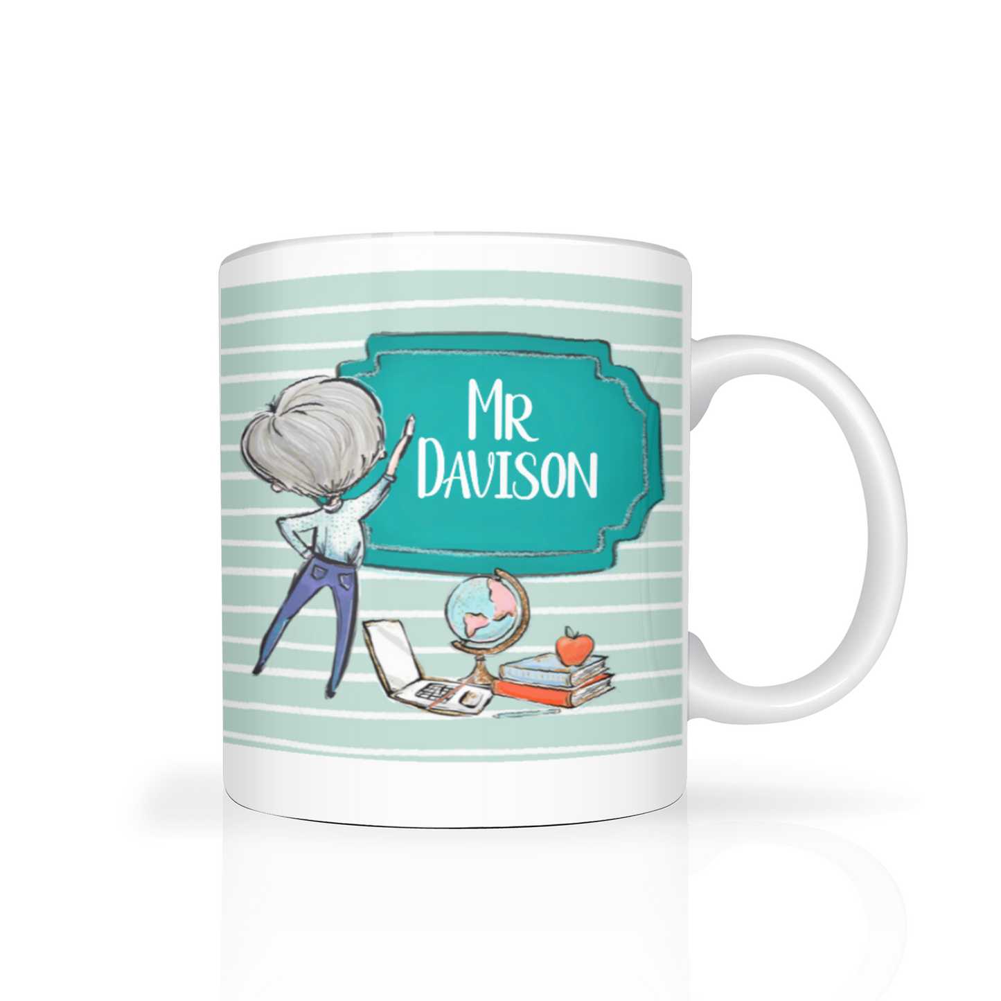 Thank You Teacher Personalised 11oz Mug #1