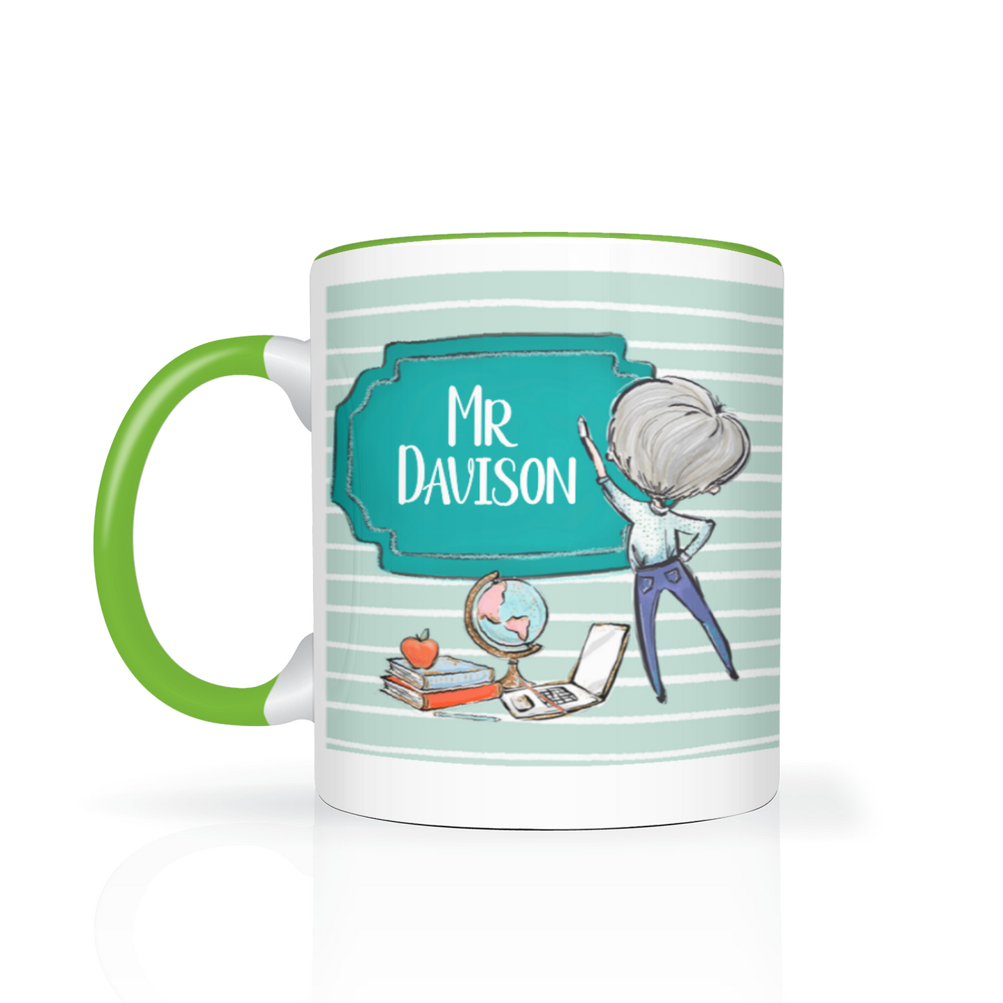 Thank You Teacher Personalised 11oz Mug #1