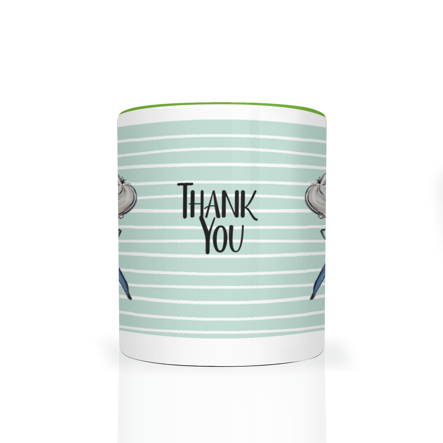 Thank You Teacher Personalised 11oz Mug #1
