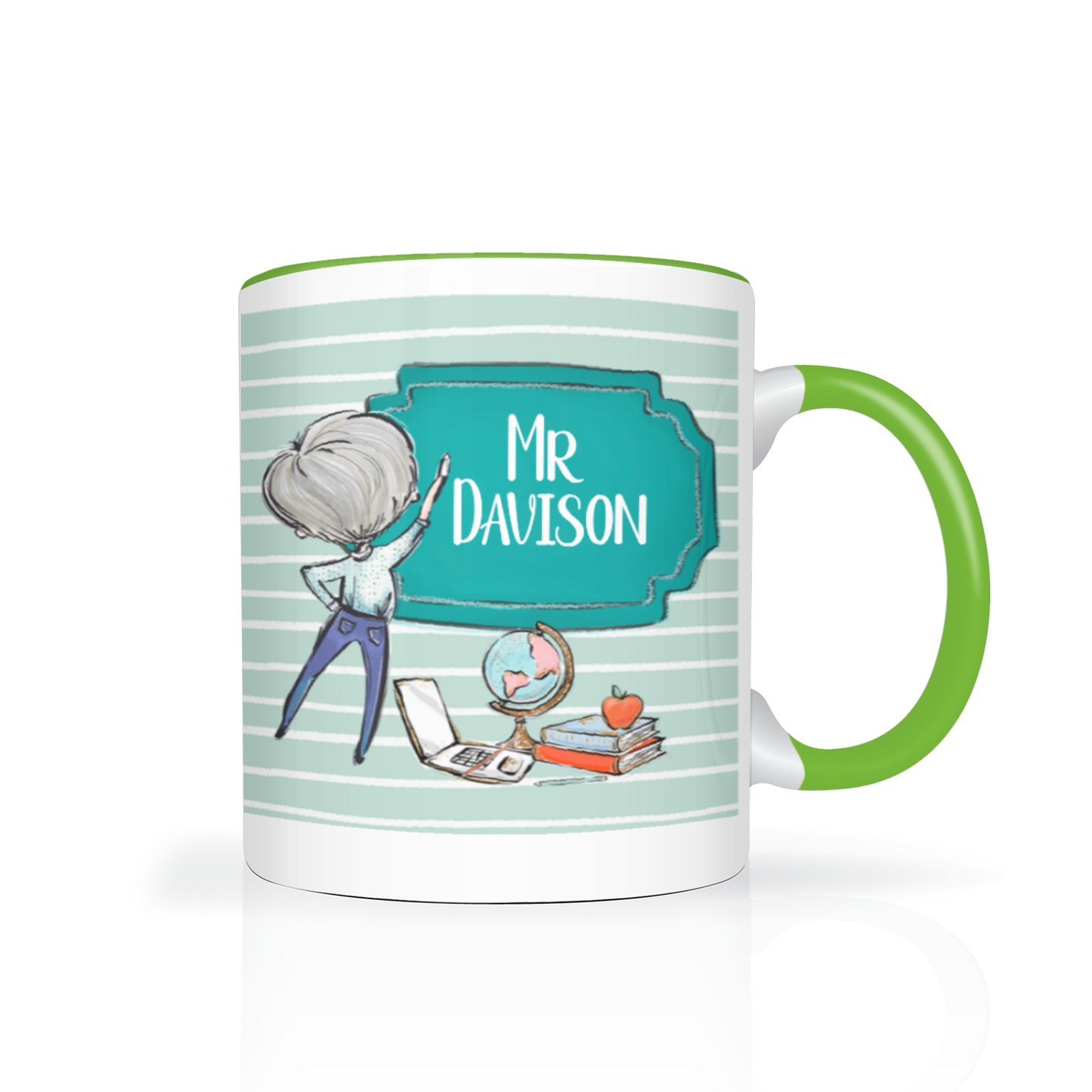 Thank You Teacher Personalised 11oz Mug #1