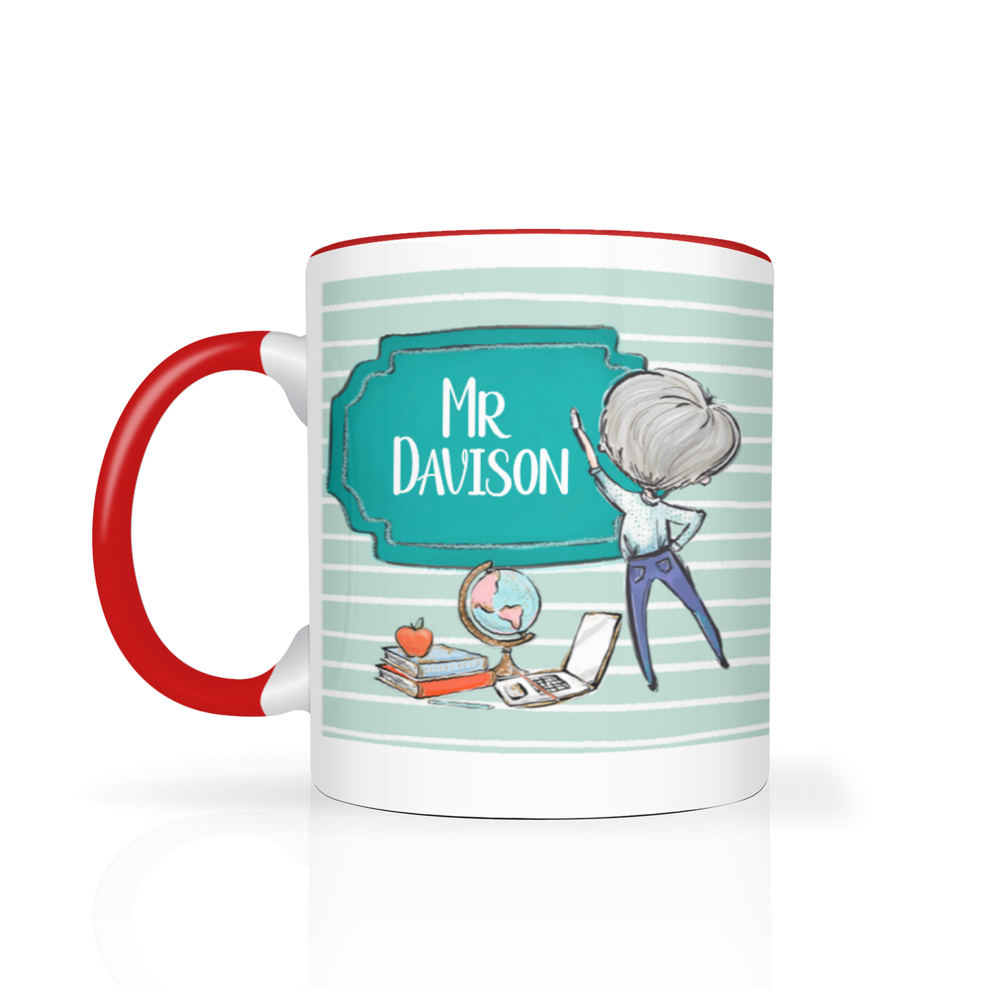 Thank You Teacher Personalised 11oz Mug #1