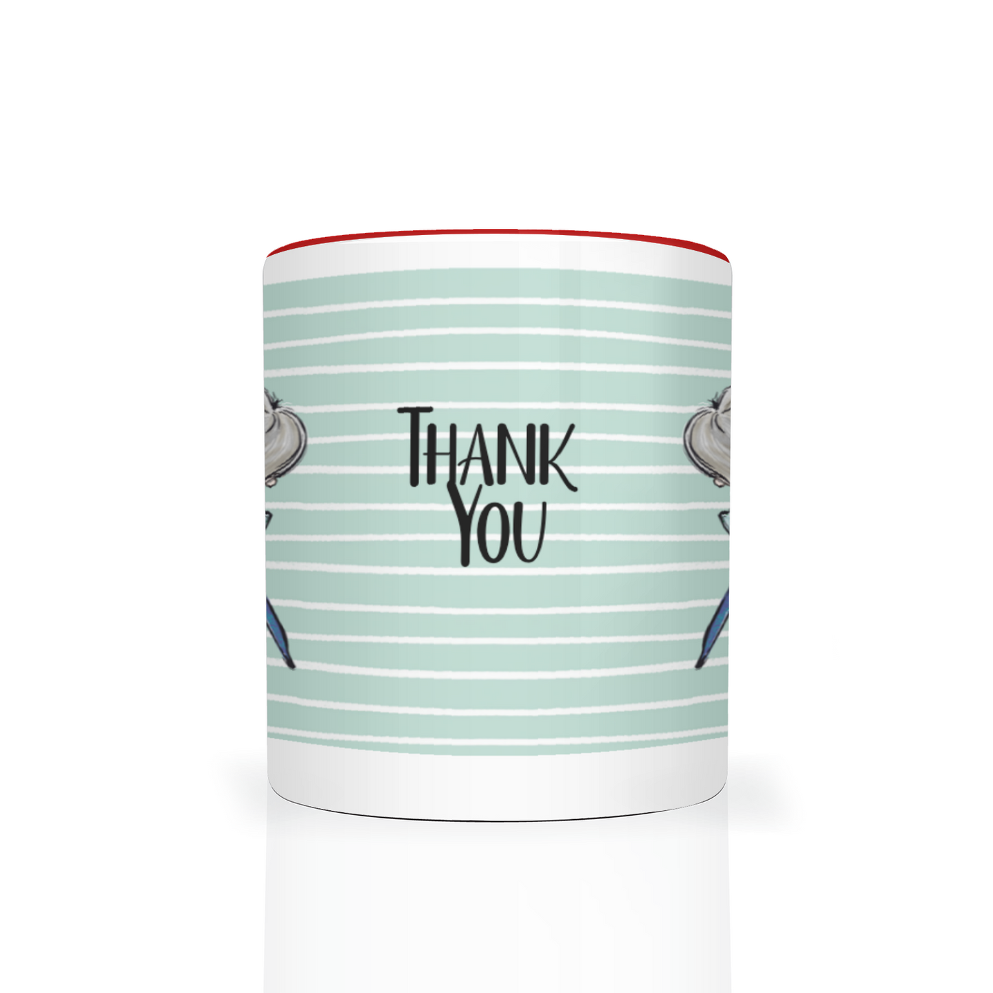 Thank You Teacher Personalised 11oz Mug #1
