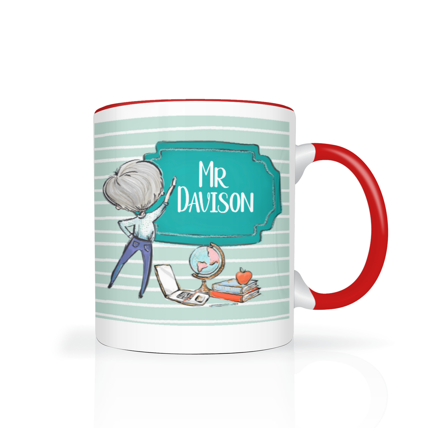 Thank You Teacher Personalised 11oz Mug #1