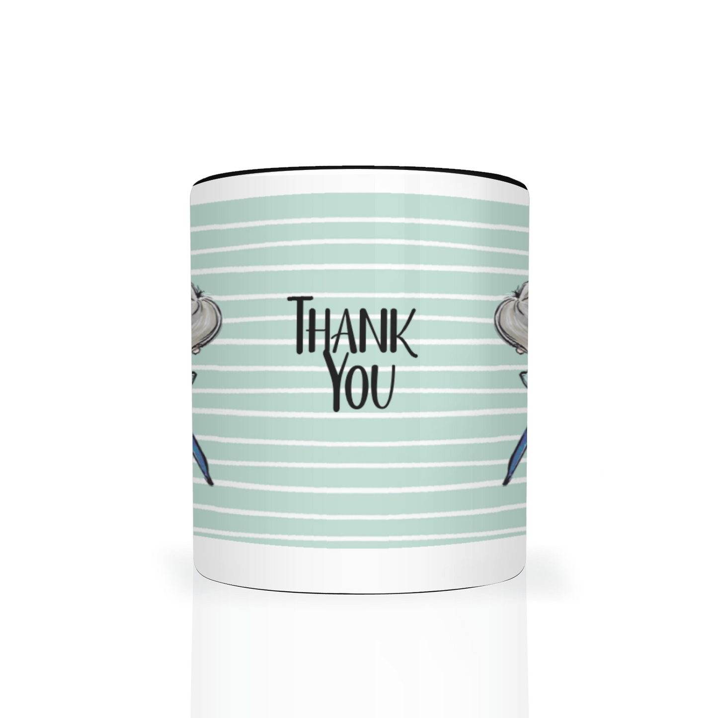 Thank You Teacher Personalised 11oz Mug #1
