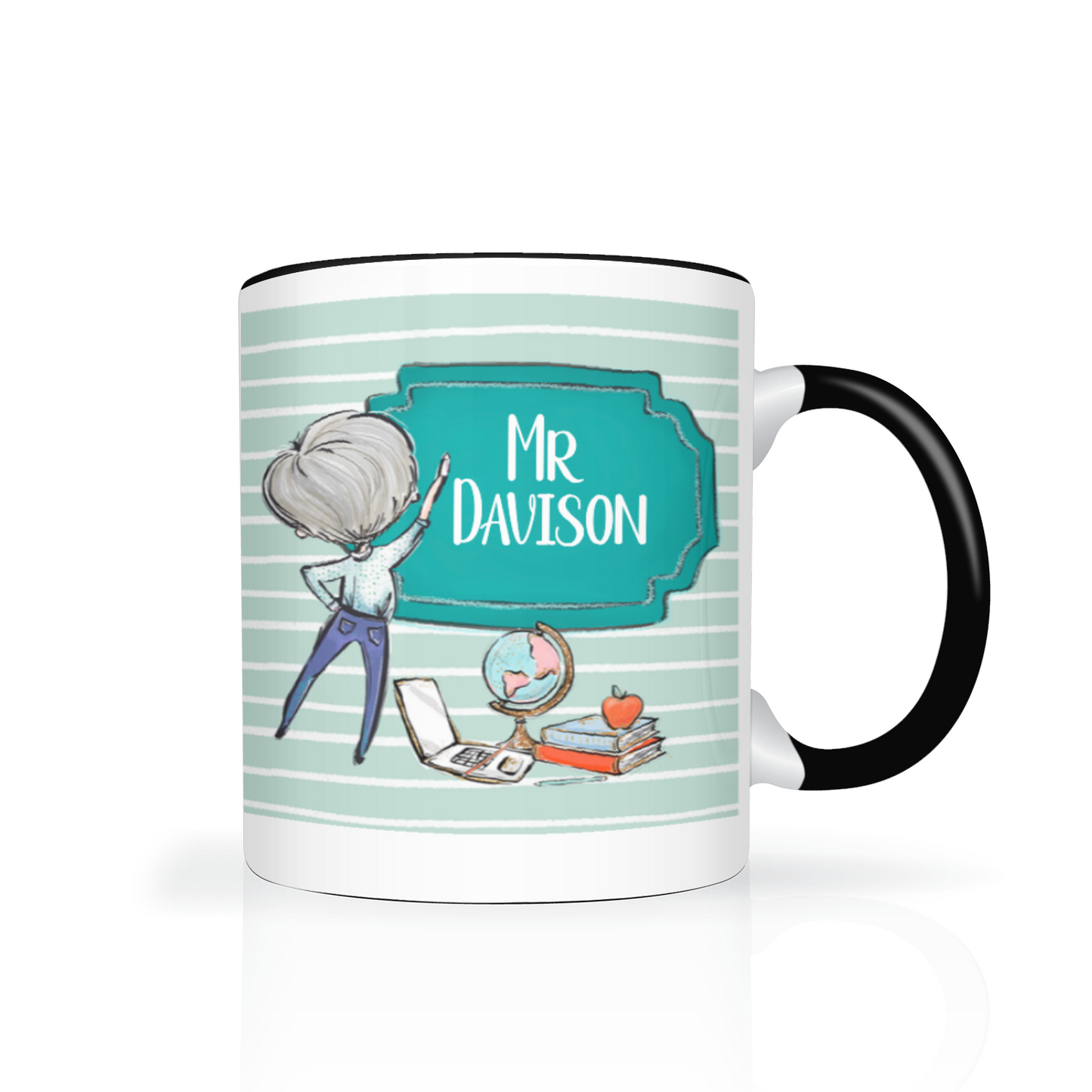 Thank You Teacher Personalised 11oz Mug #1