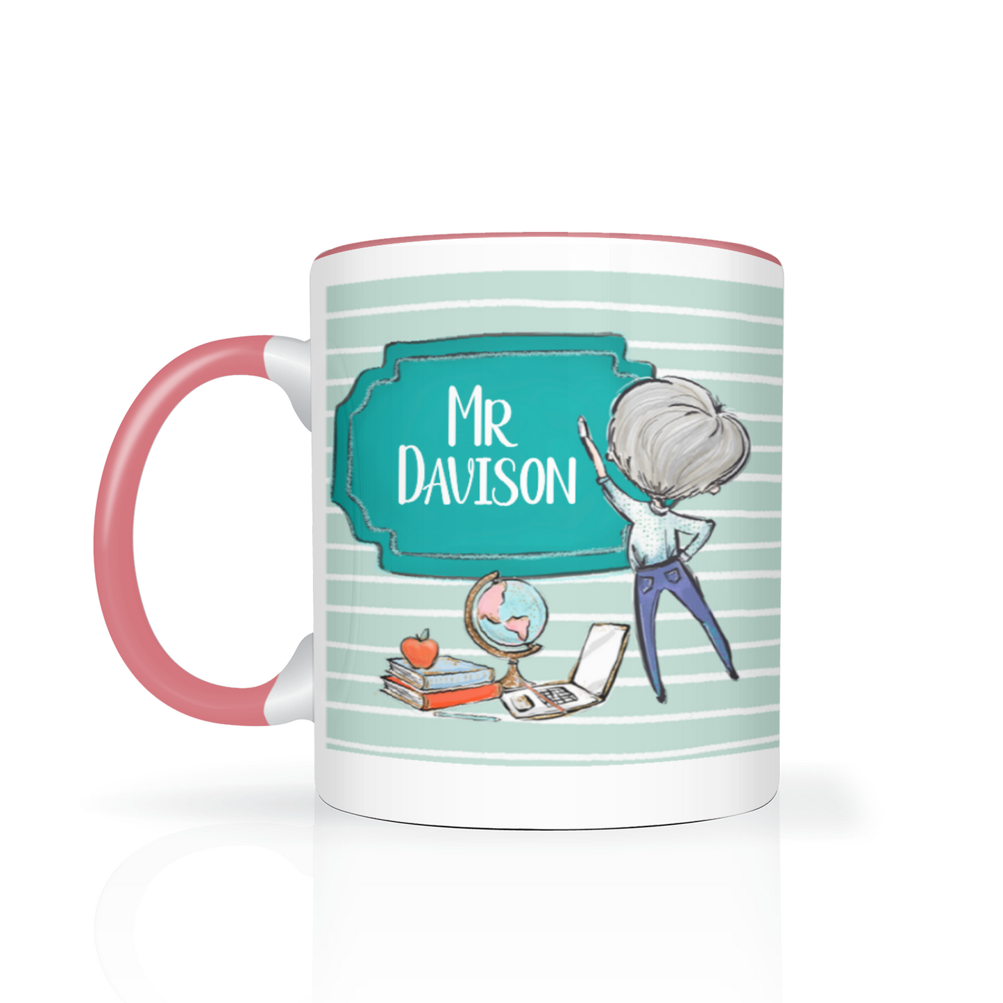 Thank You Teacher Personalised 11oz Mug #1