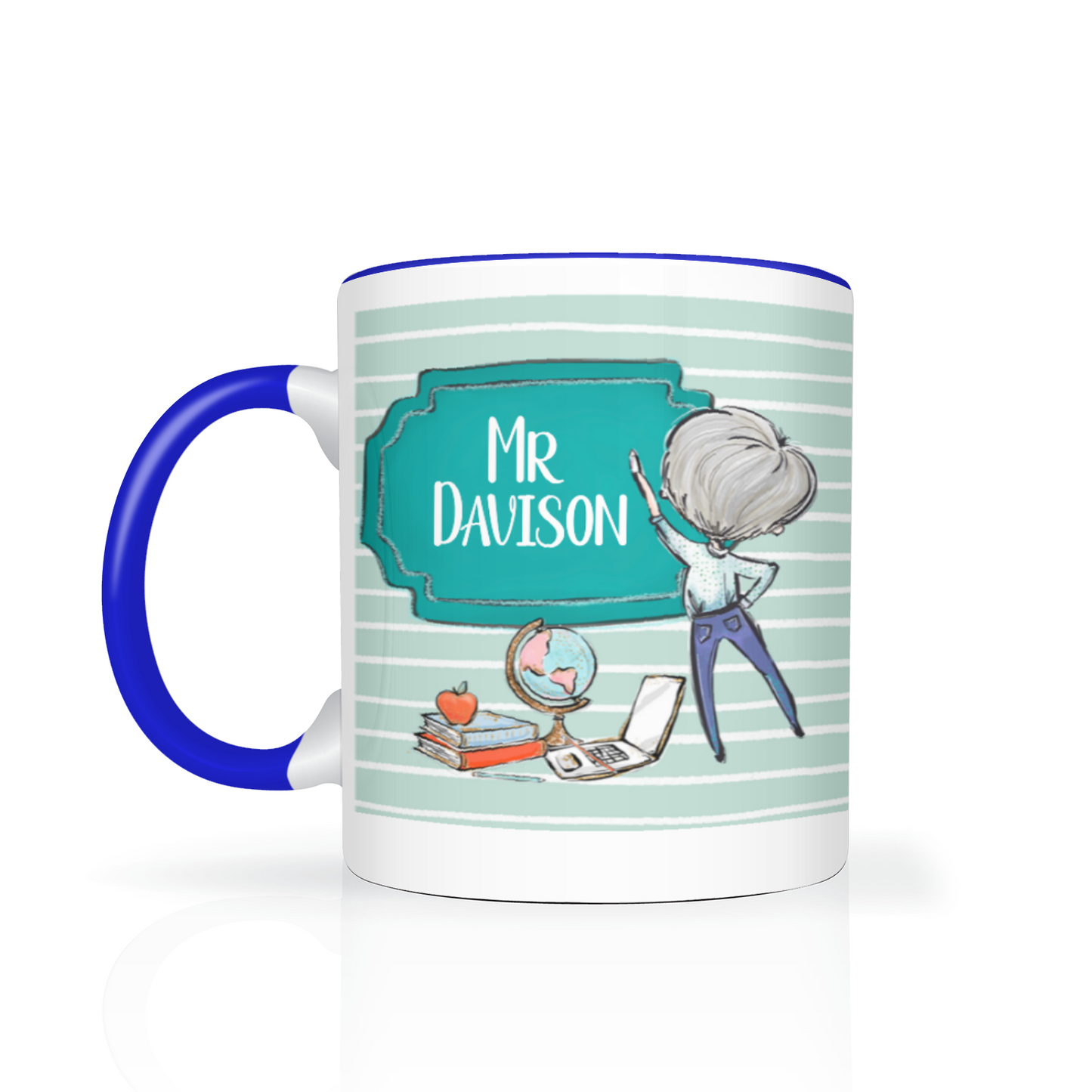 Thank You Teacher Personalised 11oz Mug #1