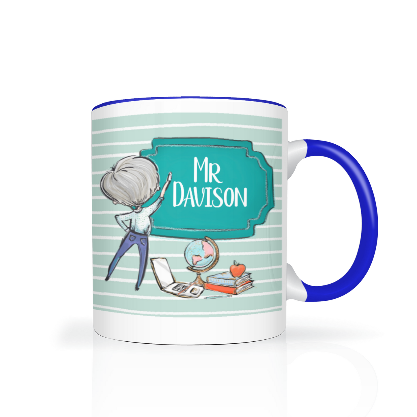 Thank You Teacher Personalised 11oz Mug #1