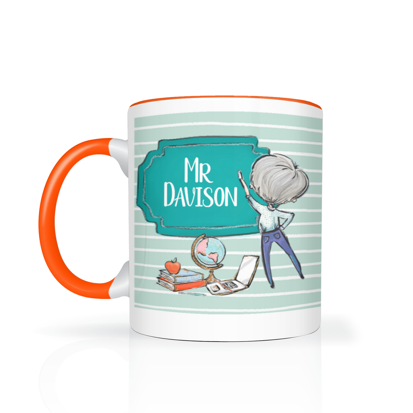 Thank You Teacher Personalised 11oz Mug #1