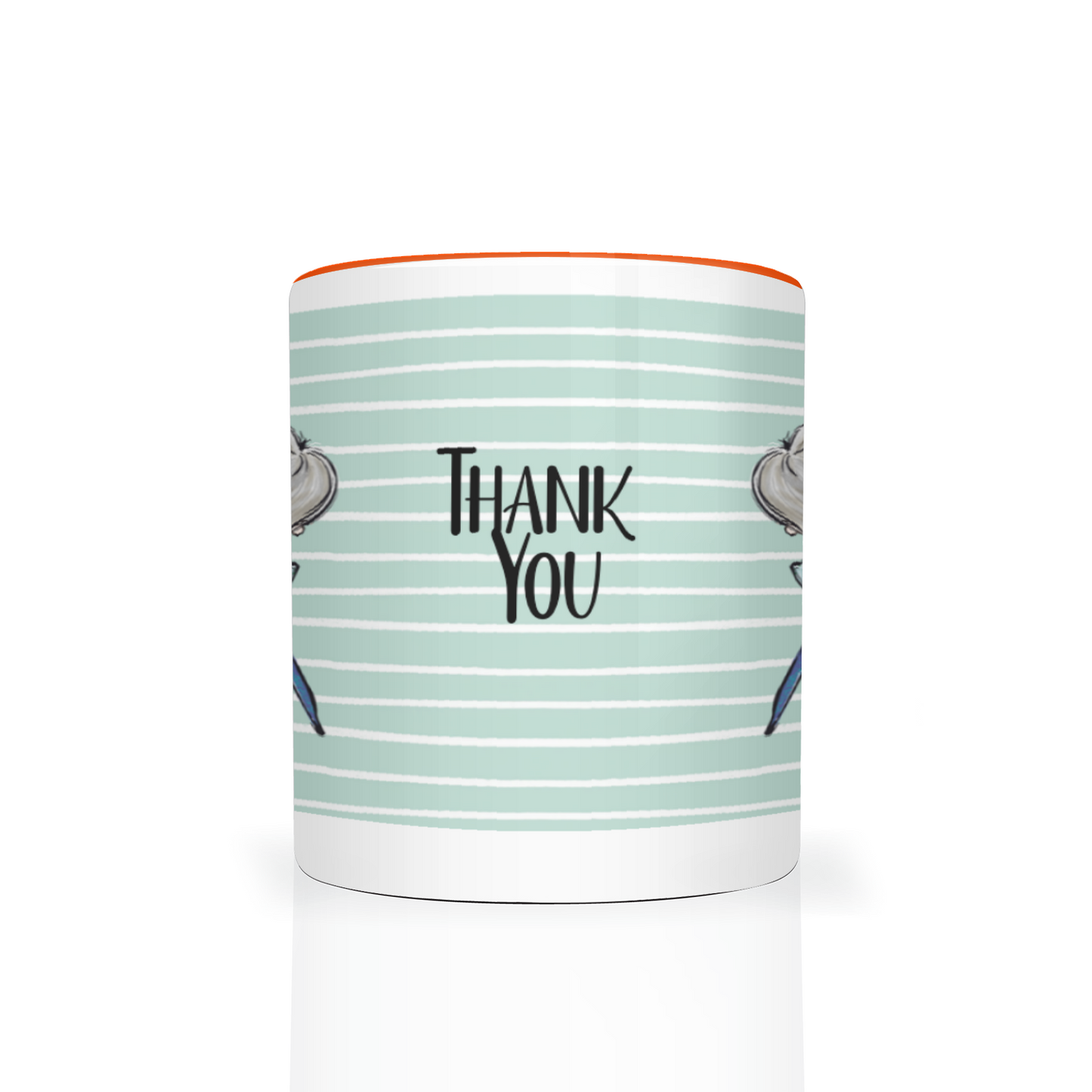 Thank You Teacher Personalised 11oz Mug #1