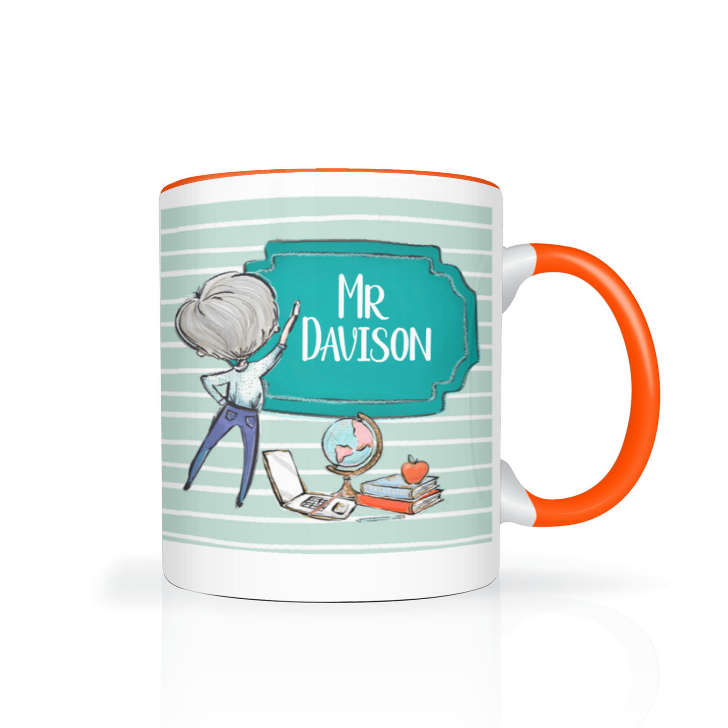 Thank You Teacher Personalised 11oz Mug #1