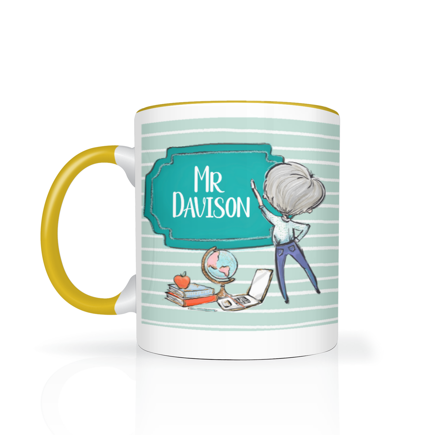 Thank You Teacher Personalised 11oz Mug #1