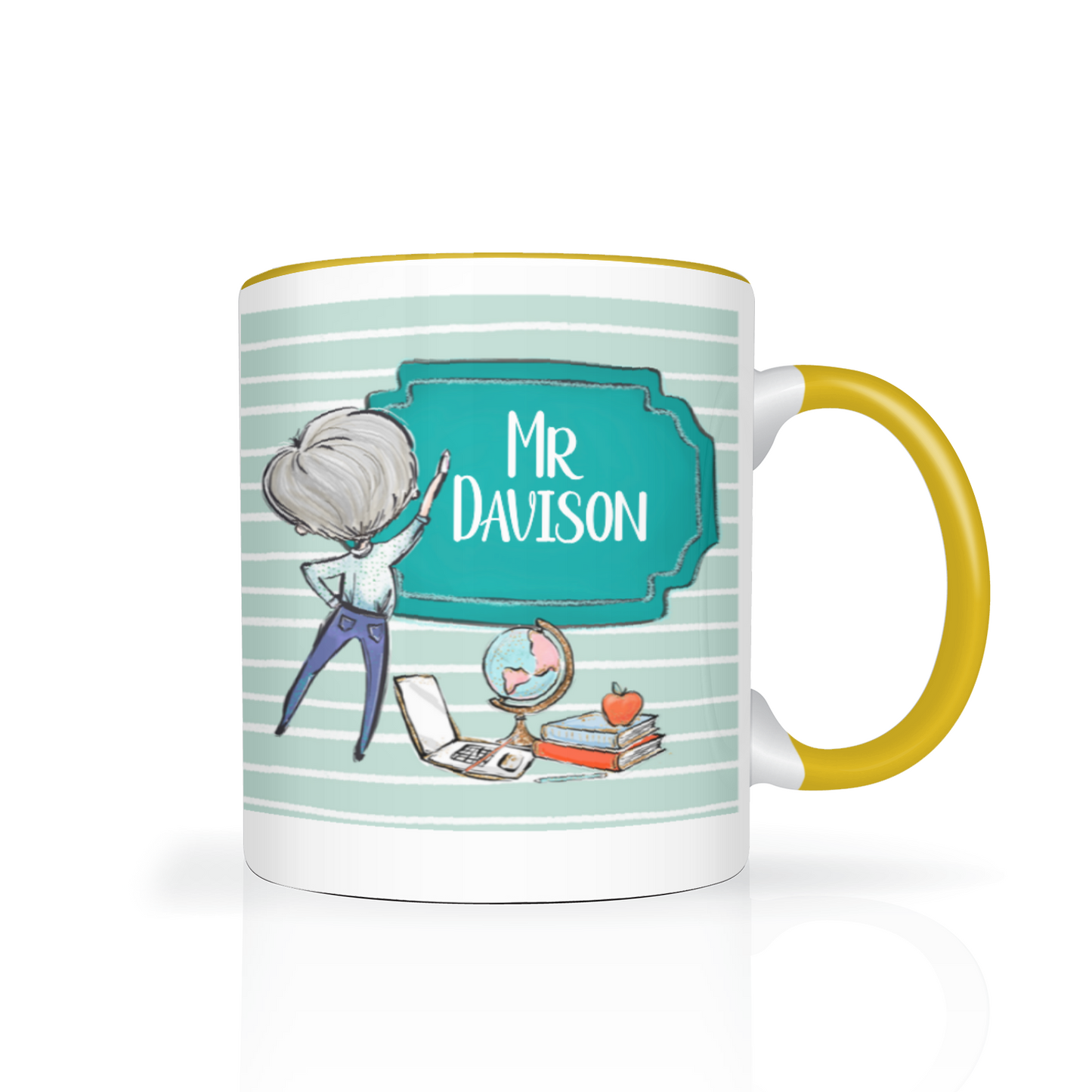 Thank You Teacher Personalised 11oz Mug #1