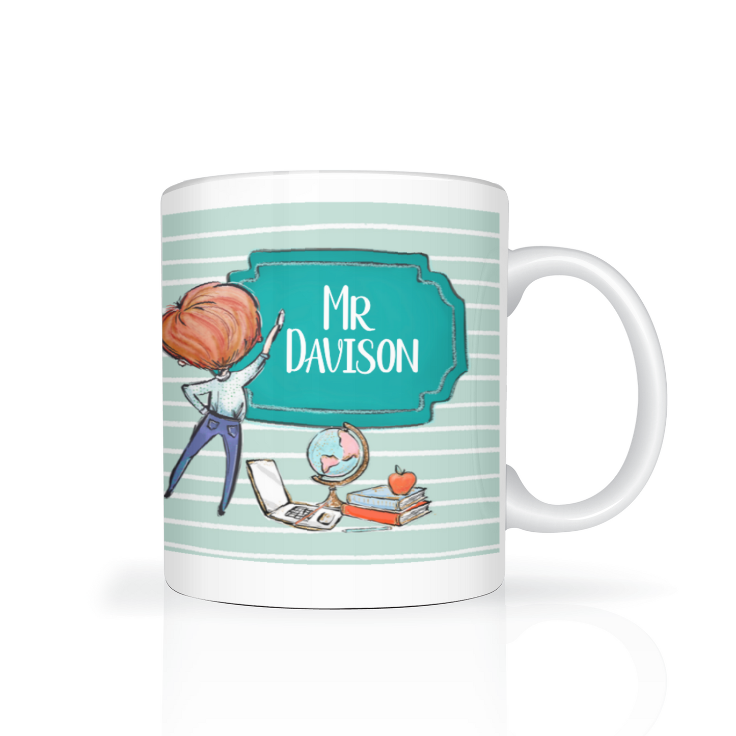 Thank You Teacher Personalised 11oz Mug #2