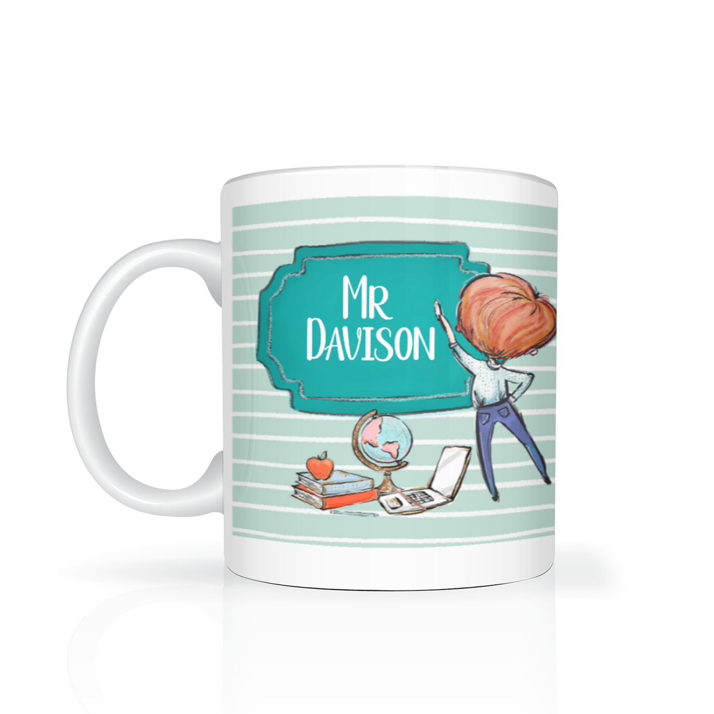Thank You Teacher Personalised 11oz Mug #2
