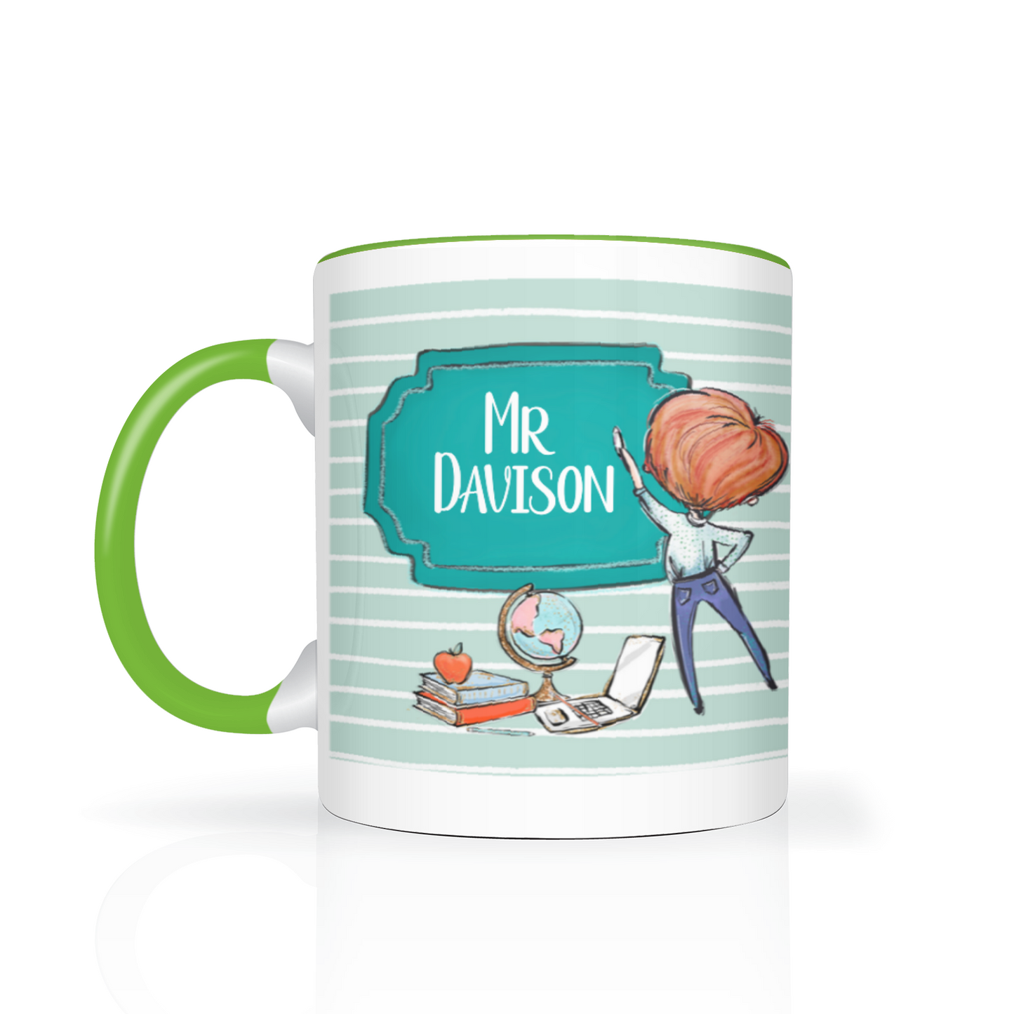 Thank You Teacher Personalised 11oz Mug #2