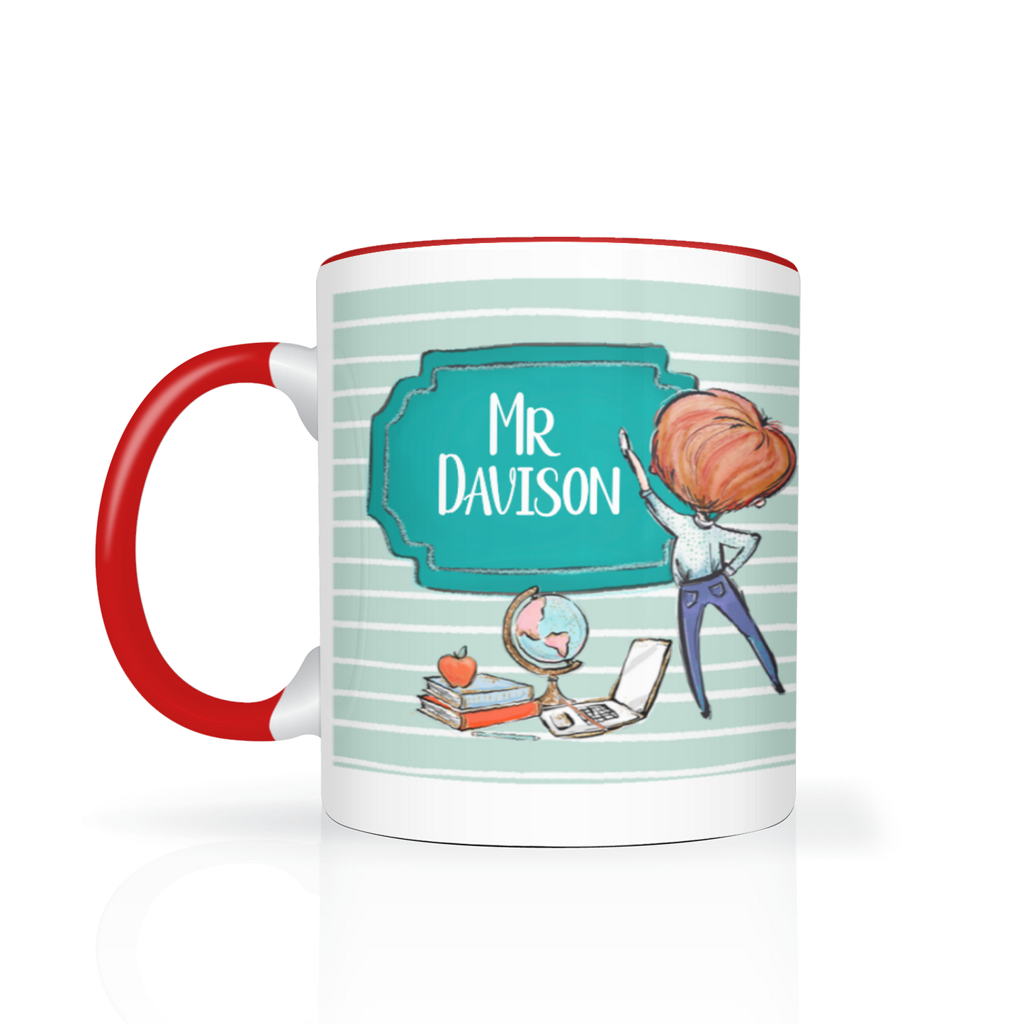 Thank You Teacher Personalised 11oz Mug #2