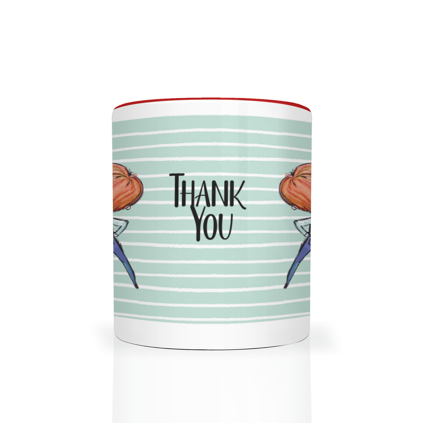 Thank You Teacher Personalised 11oz Mug #2