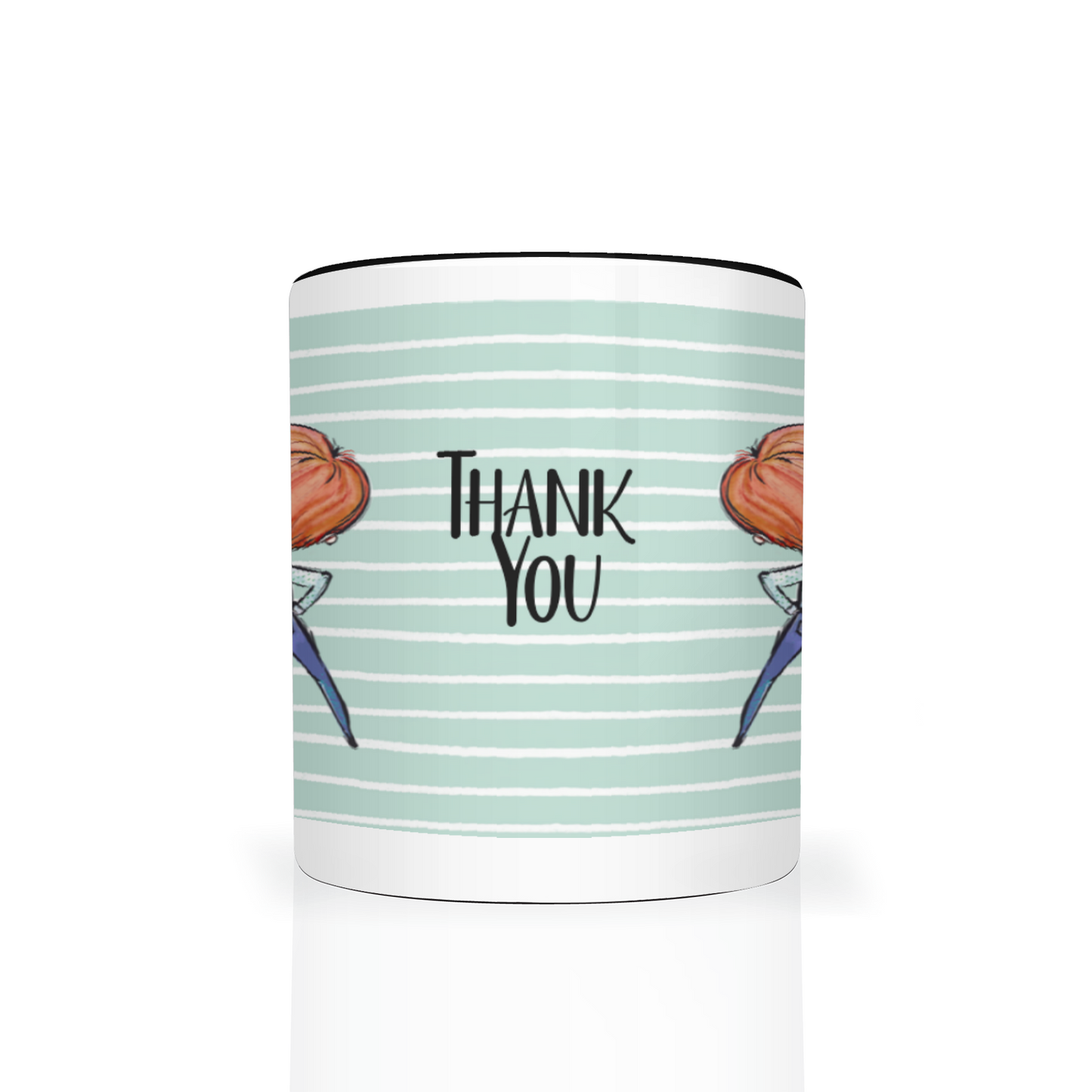 Thank You Teacher Personalised 11oz Mug #2