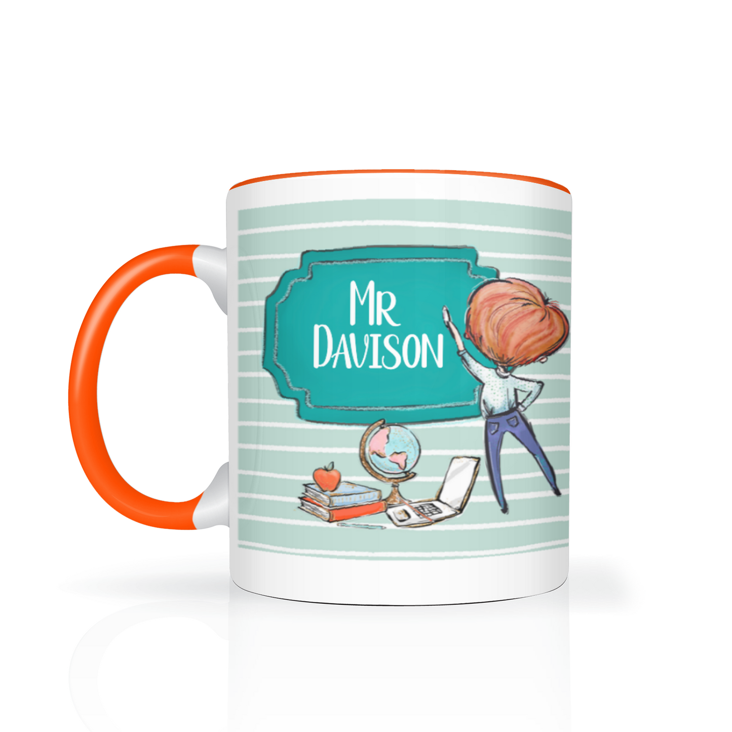 Thank You Teacher Personalised 11oz Mug #2