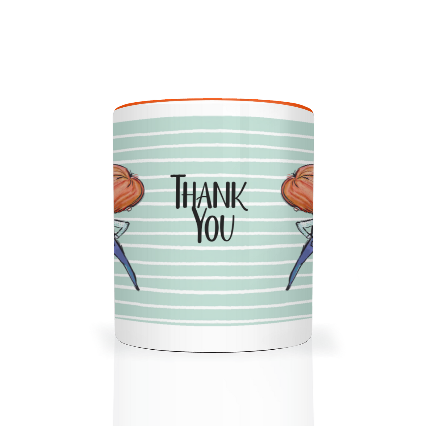 Thank You Teacher Personalised 11oz Mug #2