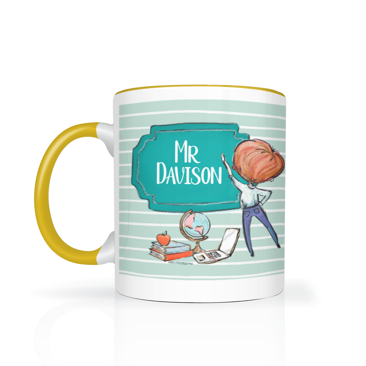 Thank You Teacher Personalised 11oz Mug #2
