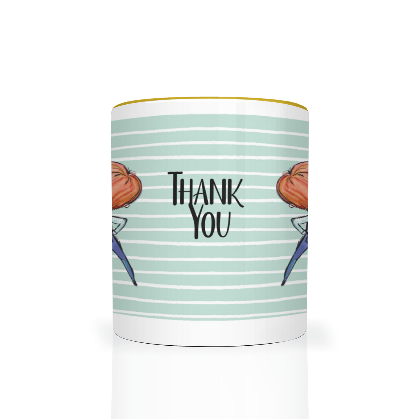 Thank You Teacher Personalised 11oz Mug #2