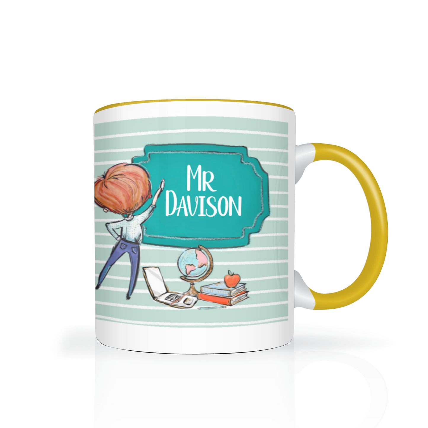 Thank You Teacher Personalised 11oz Mug #2