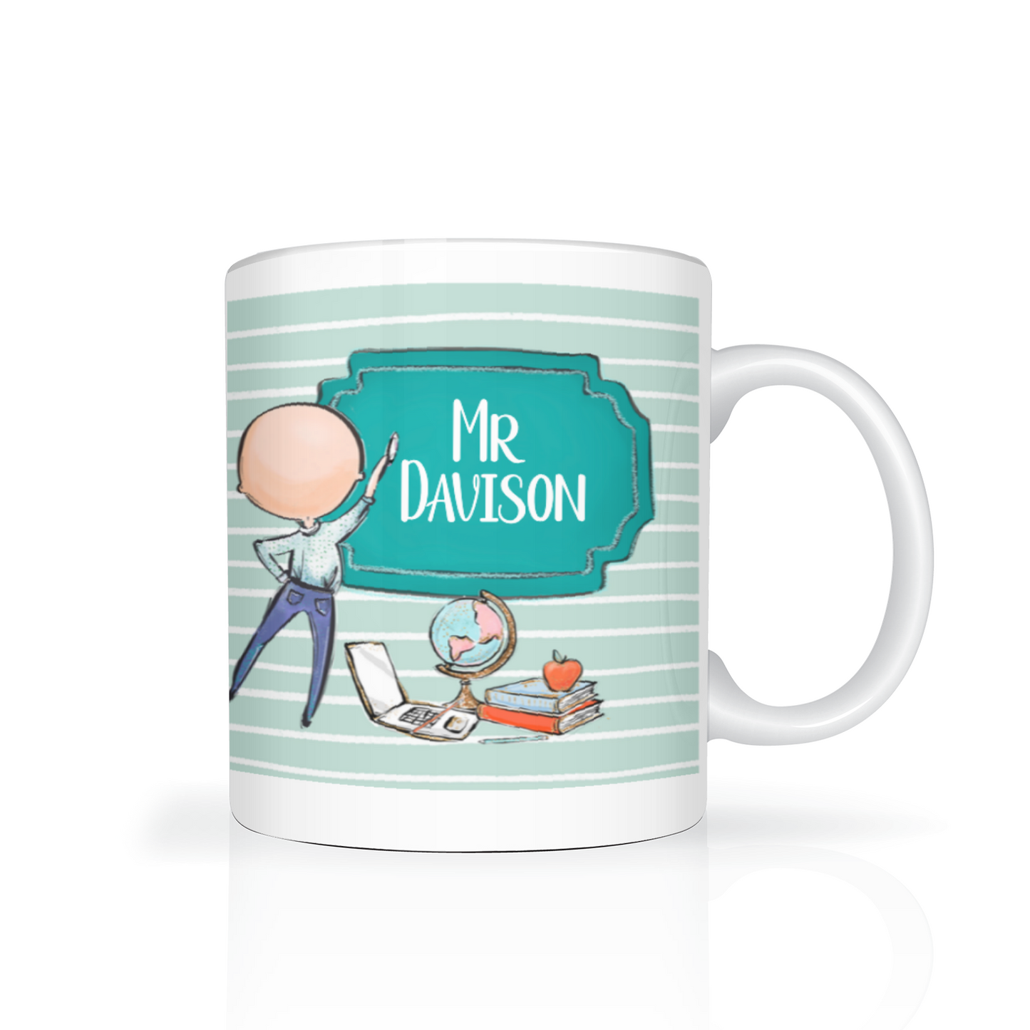 Thank You Teacher Personalised 11oz Mug #3
