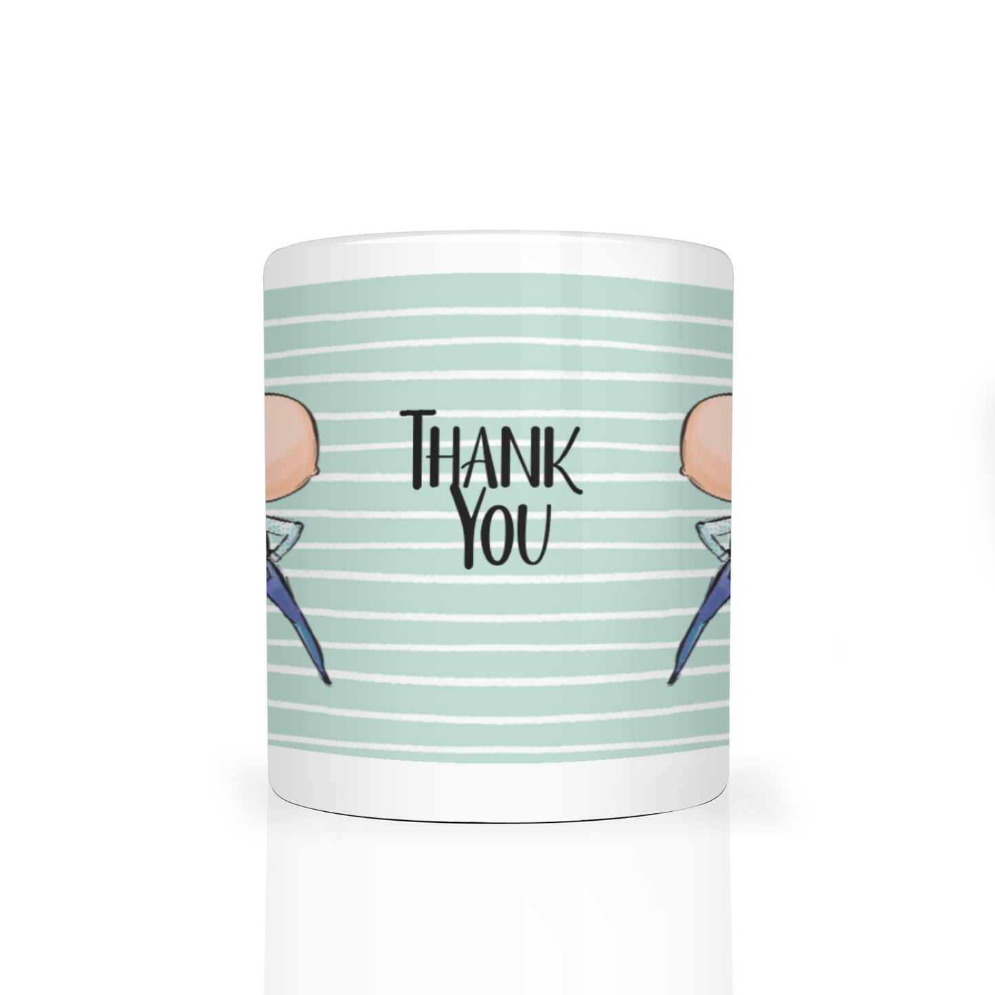 Thank You Teacher Personalised 11oz Mug #3