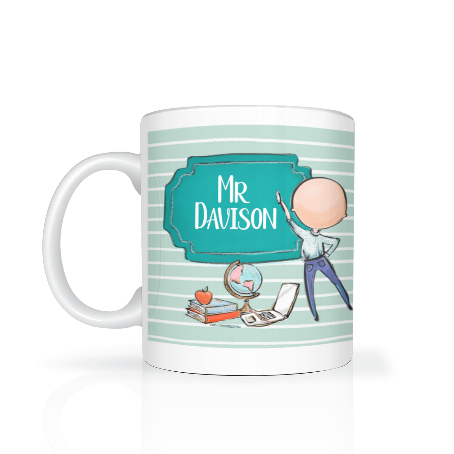 Thank You Teacher Personalised 11oz Mug #3