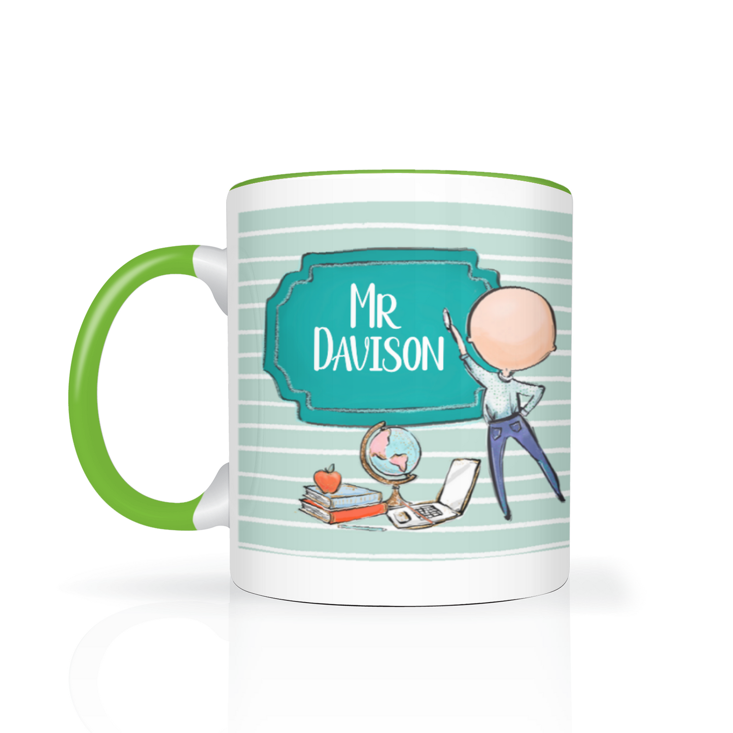 Thank You Teacher Personalised 11oz Mug #3