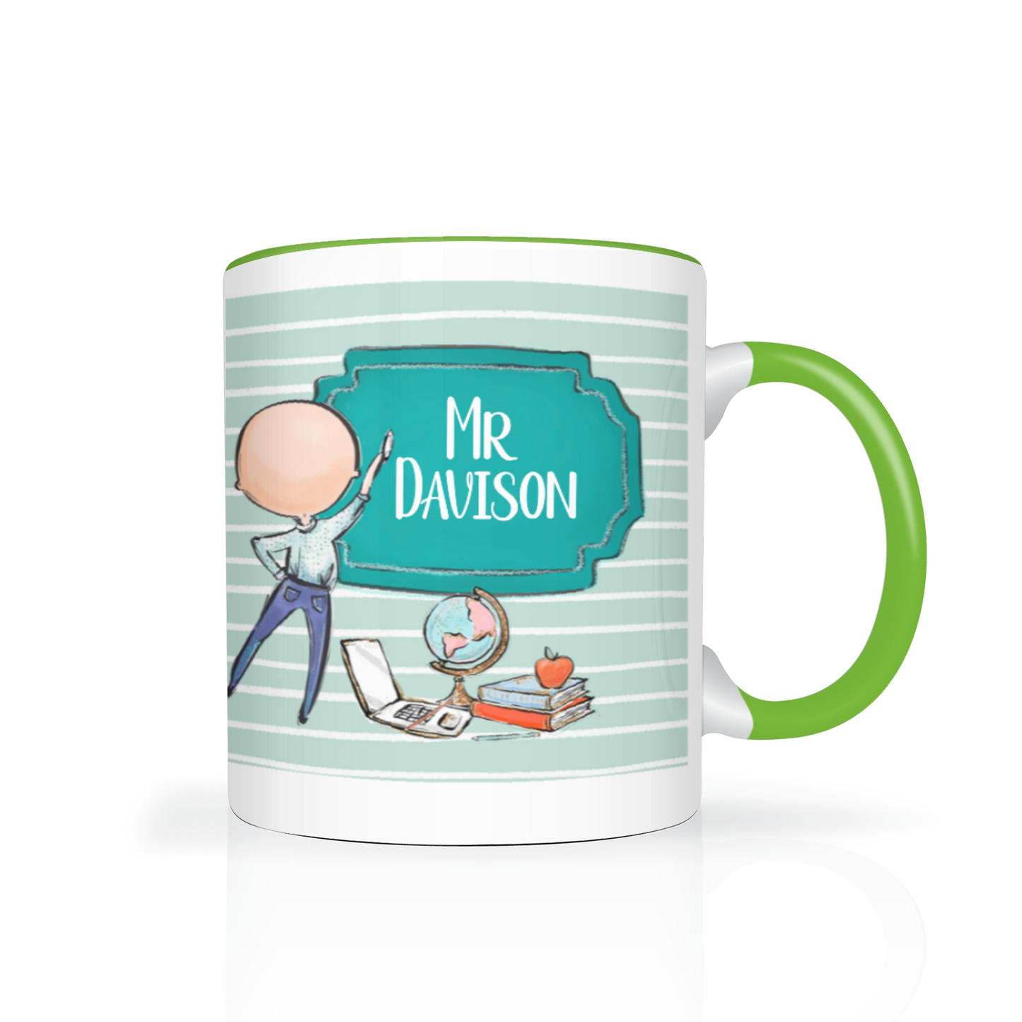 Thank You Teacher Personalised 11oz Mug #3