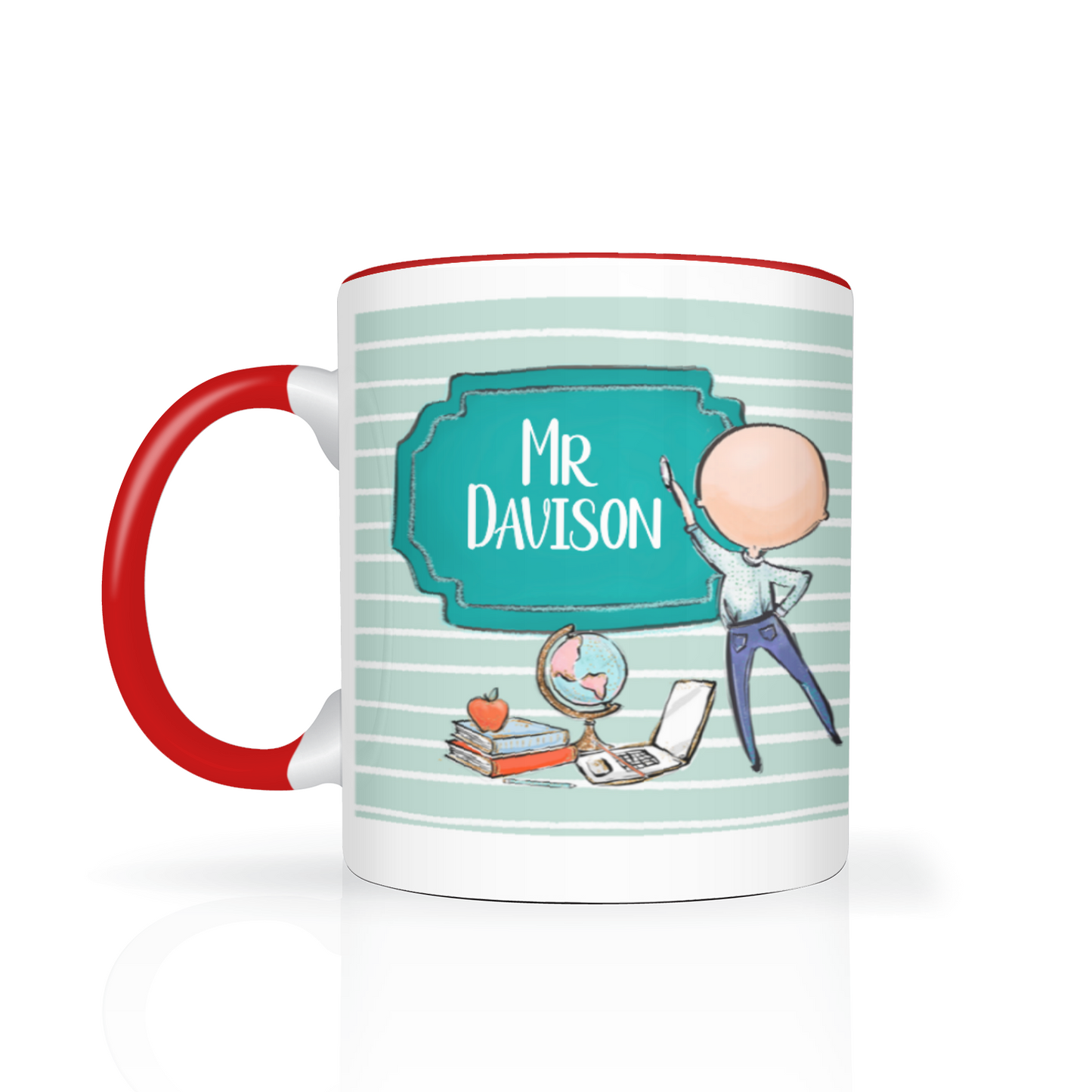 Thank You Teacher Personalised 11oz Mug #3