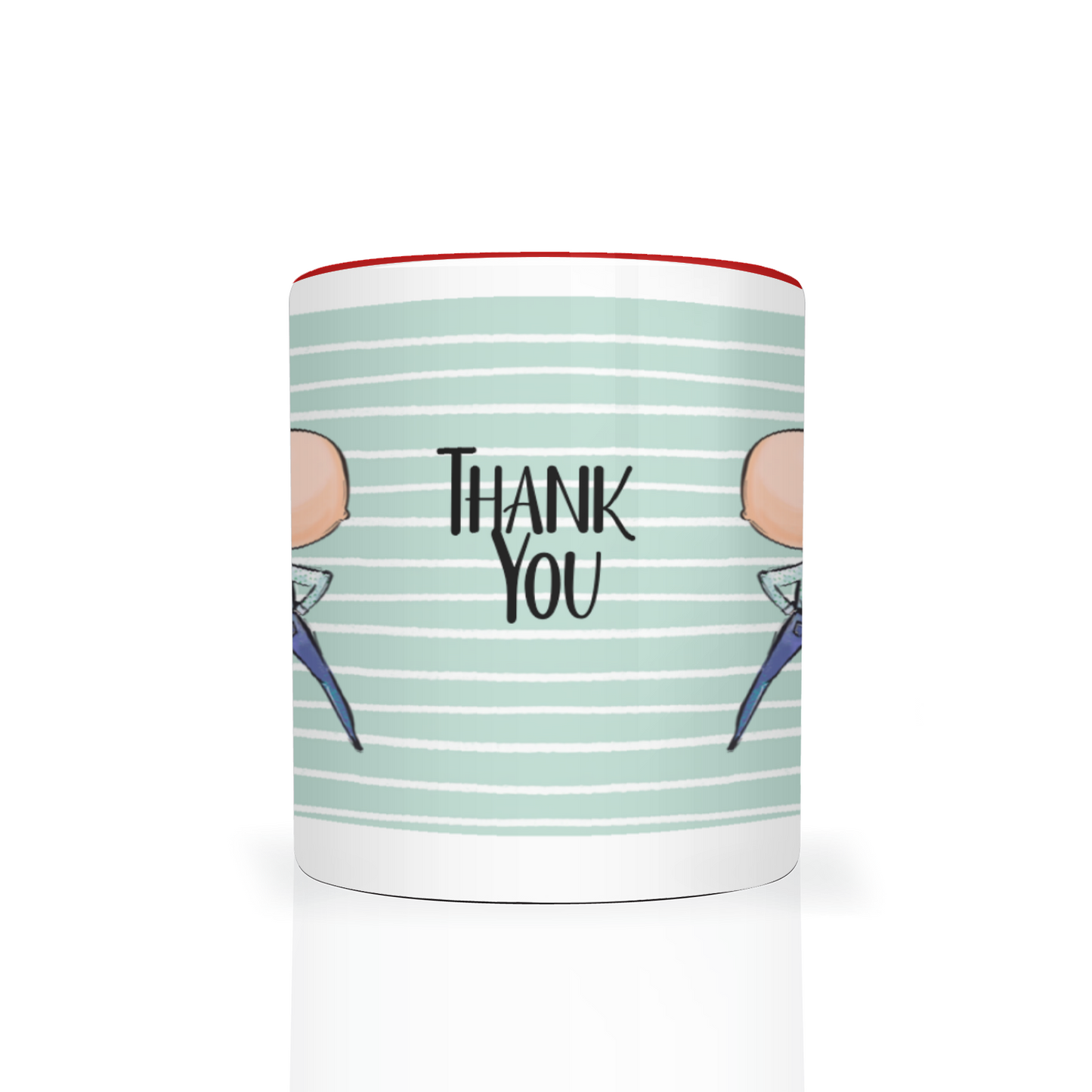 Thank You Teacher Personalised 11oz Mug #3