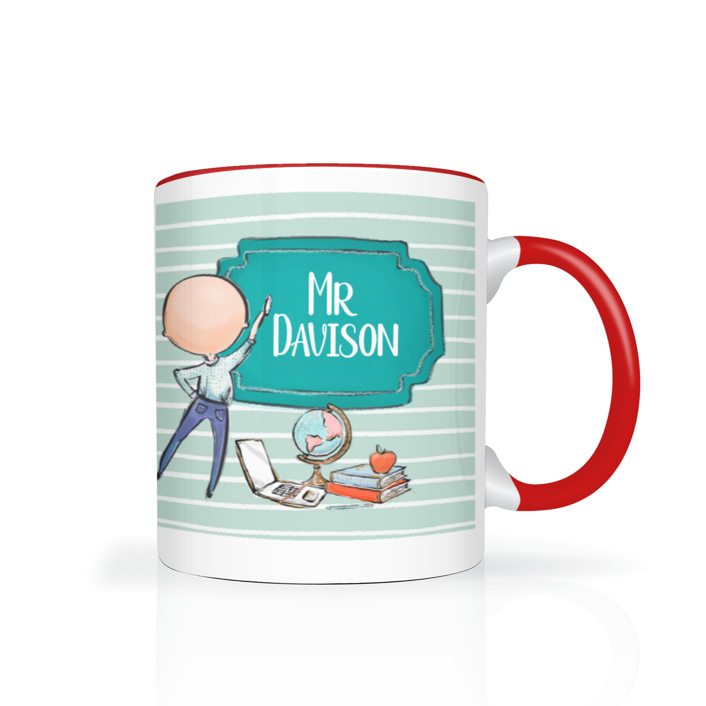 Thank You Teacher Personalised 11oz Mug #3