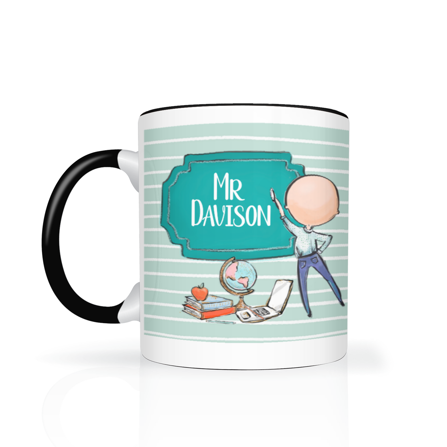 Thank You Teacher Personalised 11oz Mug #3