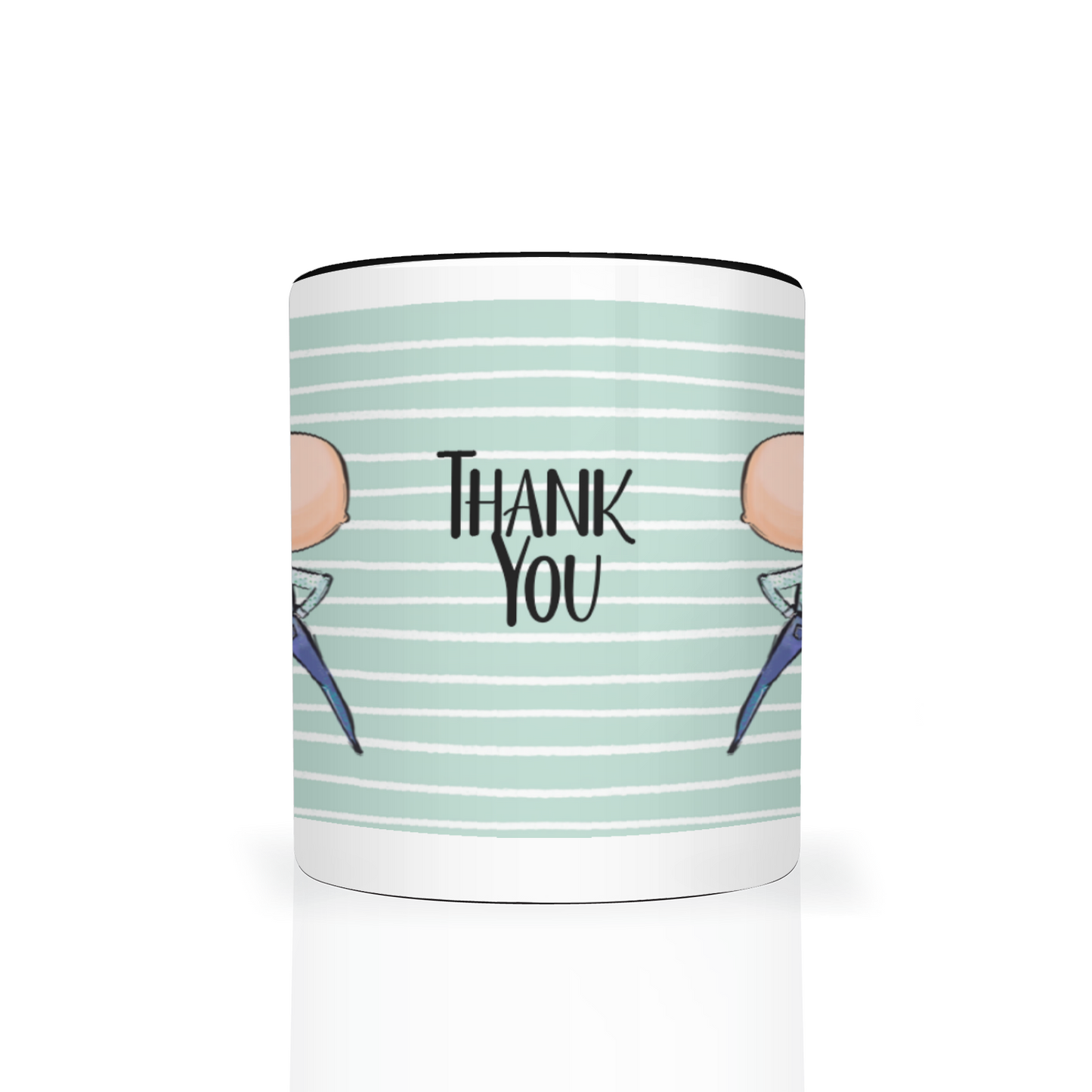 Thank You Teacher Personalised 11oz Mug #3