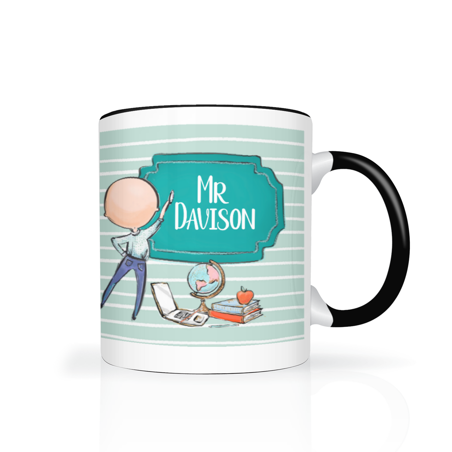 Thank You Teacher Personalised 11oz Mug #3