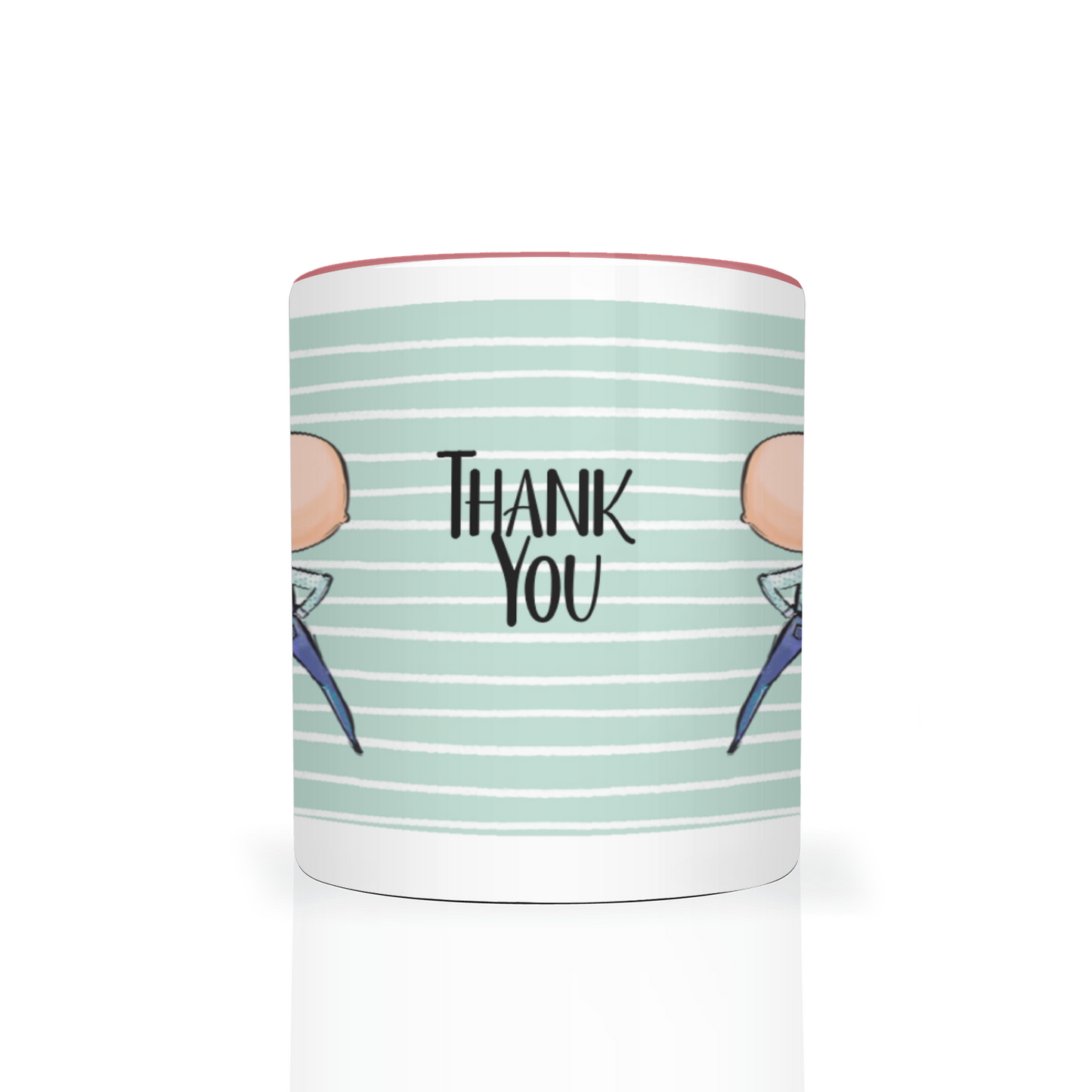 Thank You Teacher Personalised 11oz Mug #3