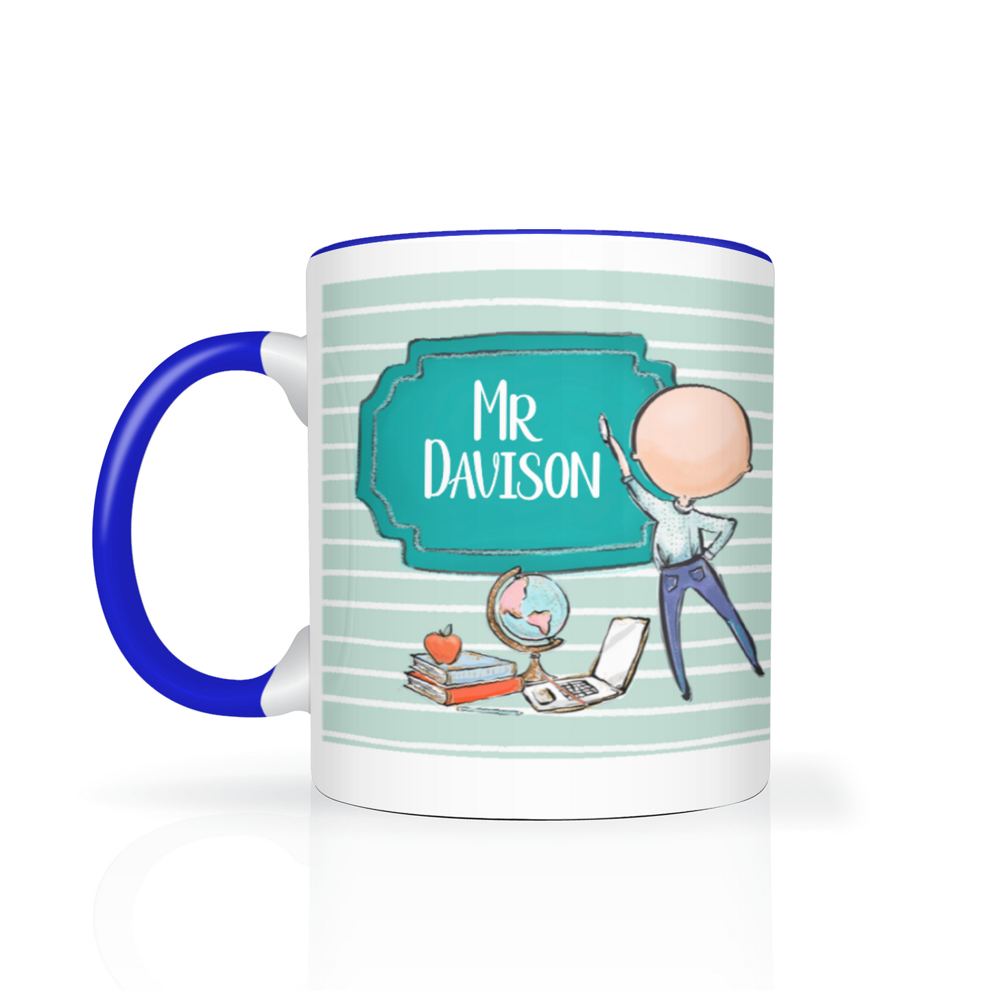 Thank You Teacher Personalised 11oz Mug #3