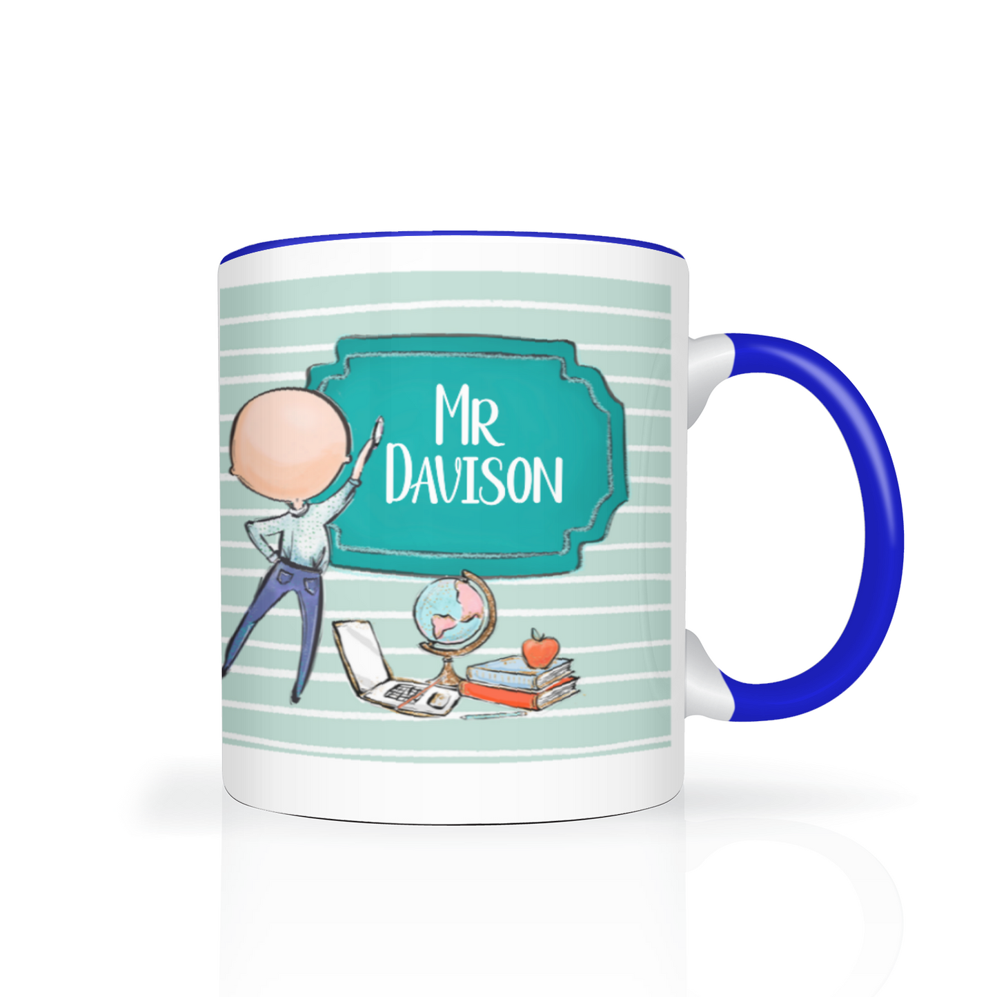 Thank You Teacher Personalised 11oz Mug #3