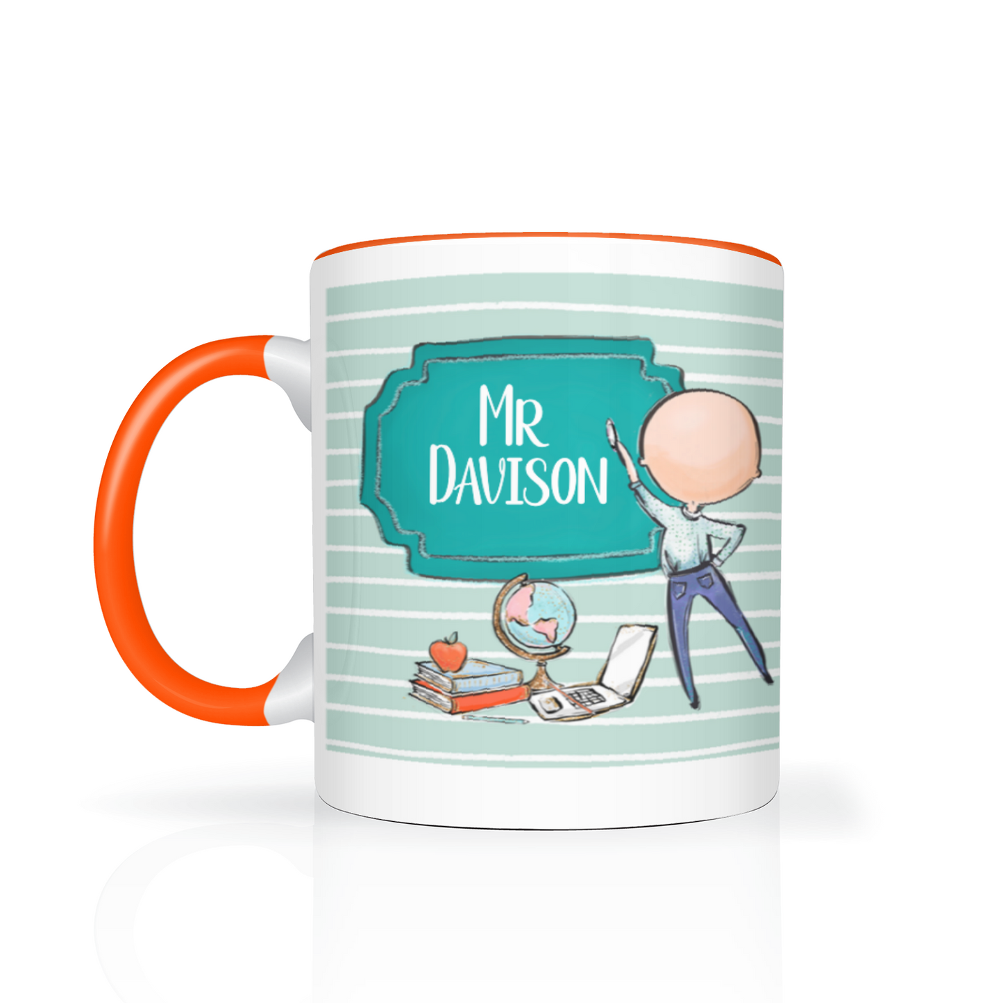 Thank You Teacher Personalised 11oz Mug #3