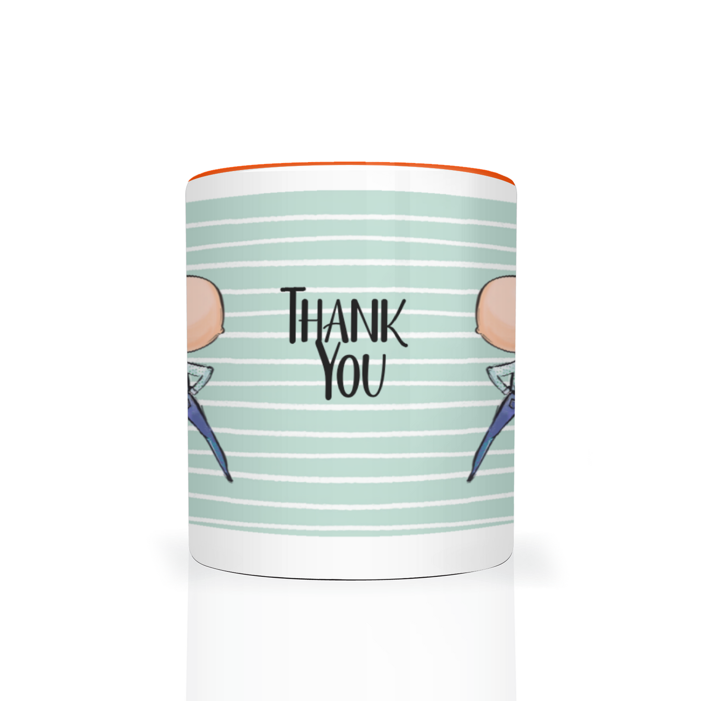 Thank You Teacher Personalised 11oz Mug #3