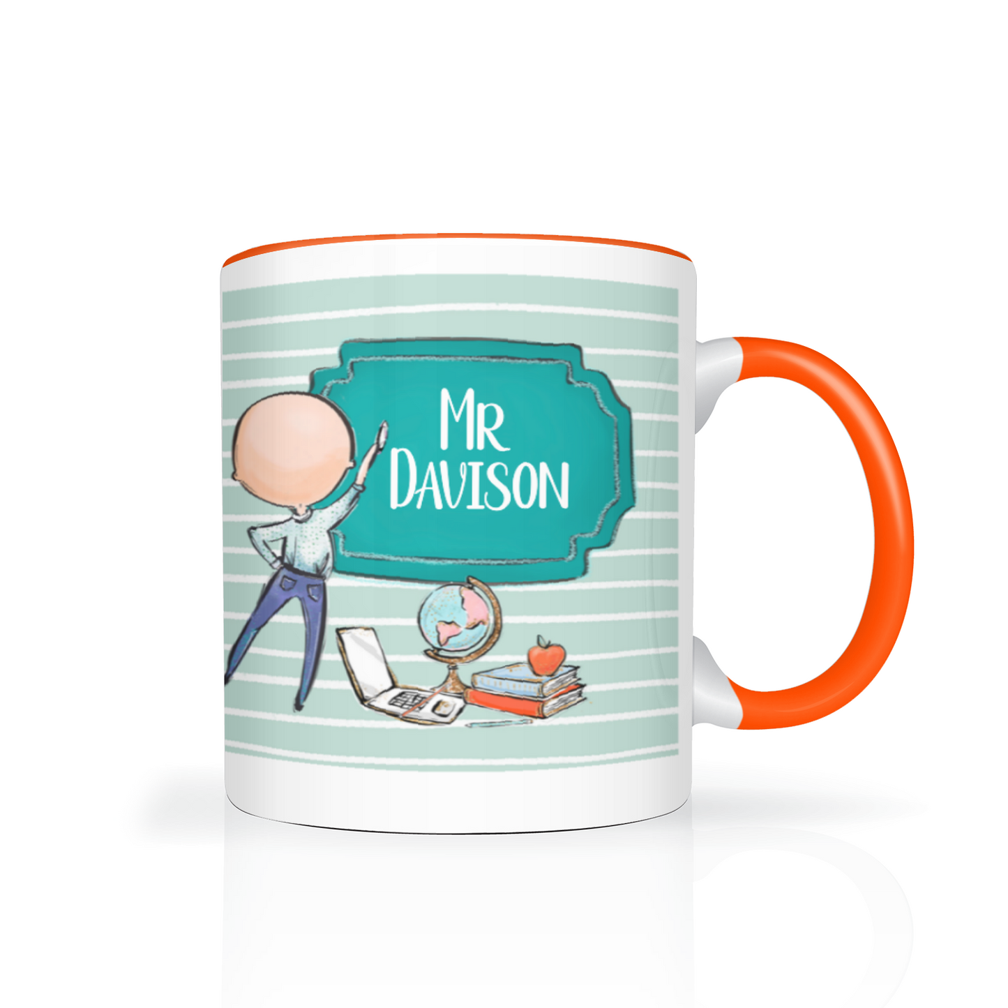 Thank You Teacher Personalised 11oz Mug #3