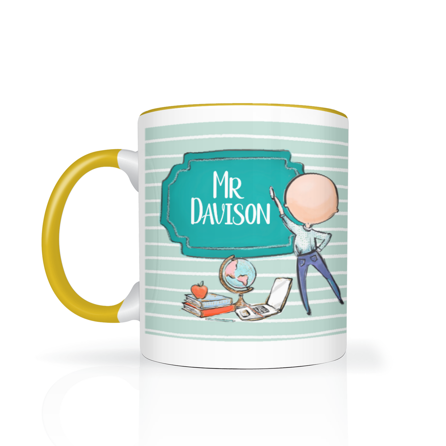 Thank You Teacher Personalised 11oz Mug #3