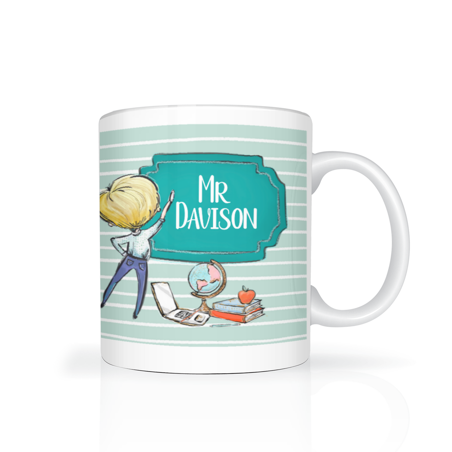 Thank You Teacher Personalised 11oz Mug #4