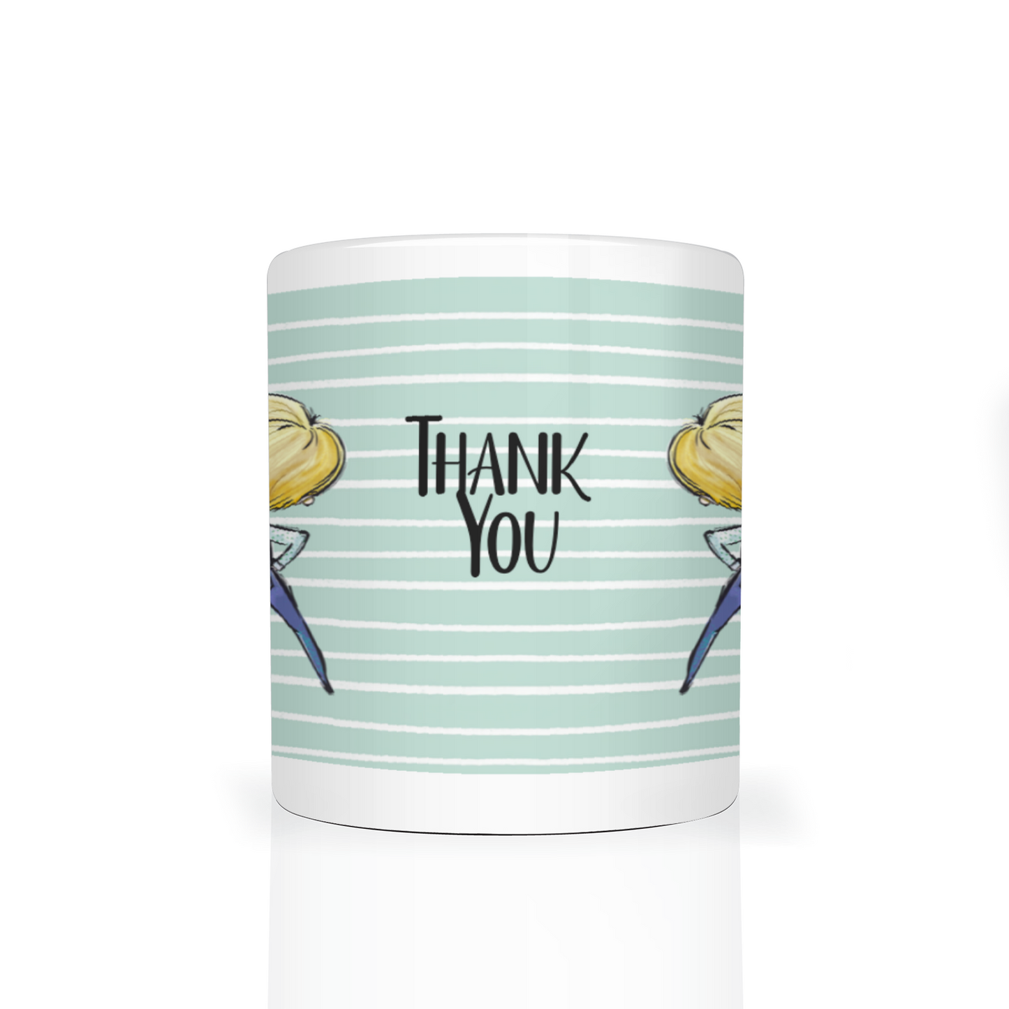 Thank You Teacher Personalised 11oz Mug #4